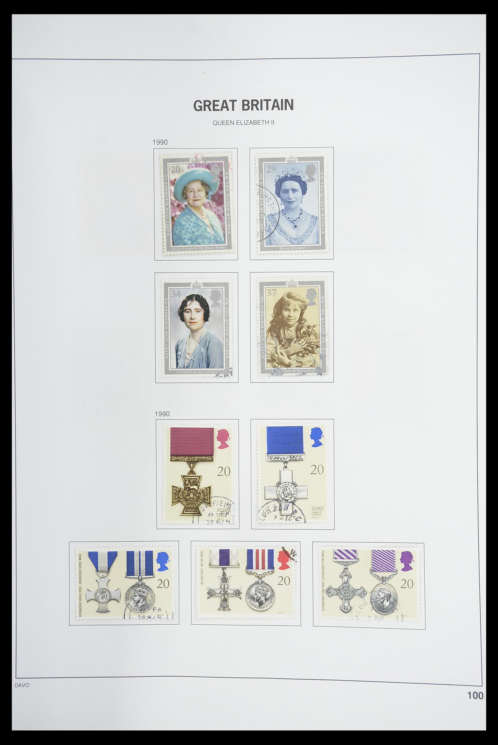 33898 208 - Stamp collection 33898 Great Britain 1840-2006.