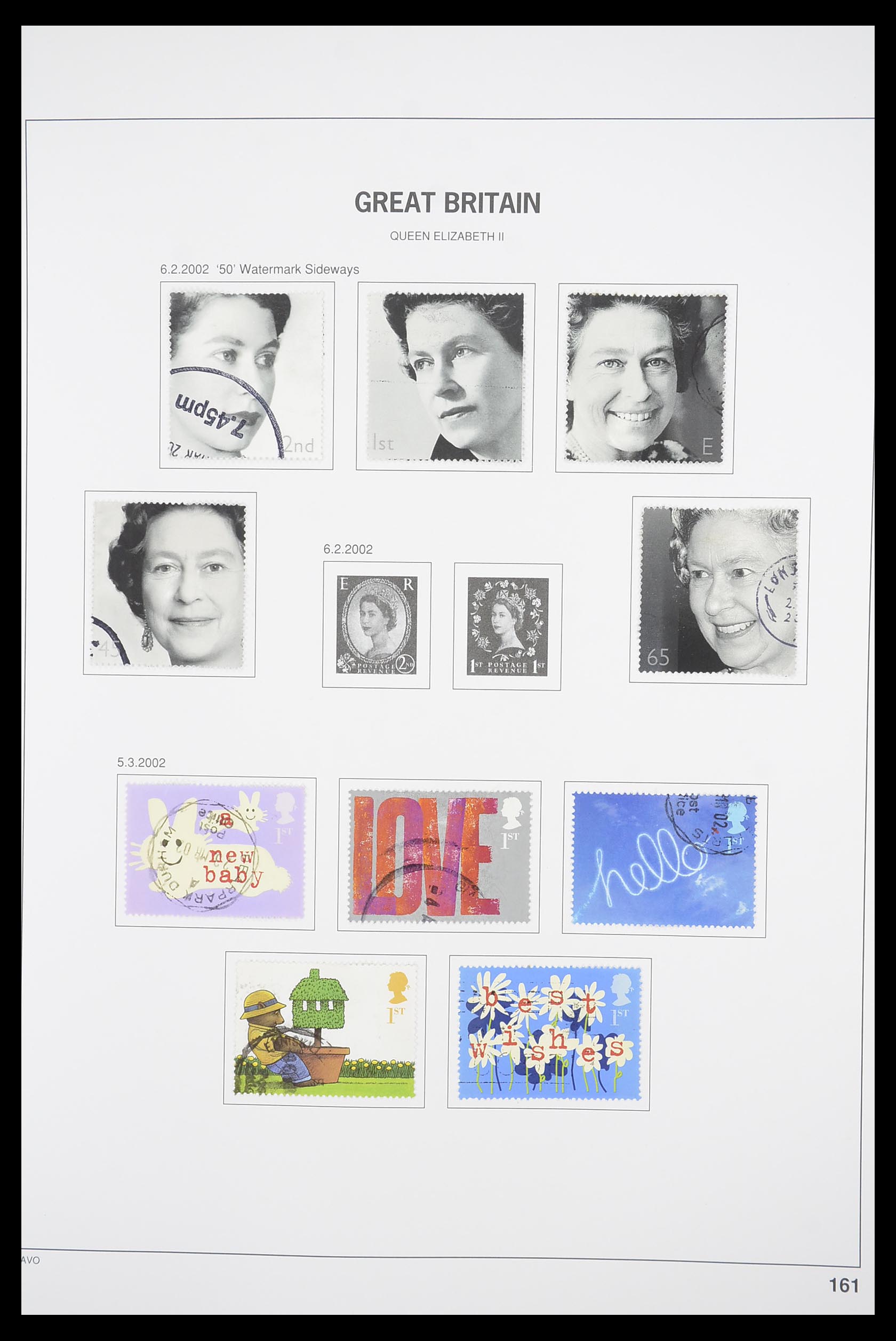 33898 224 - Postzegelverzameling 33898 Engeland 1840-2006.