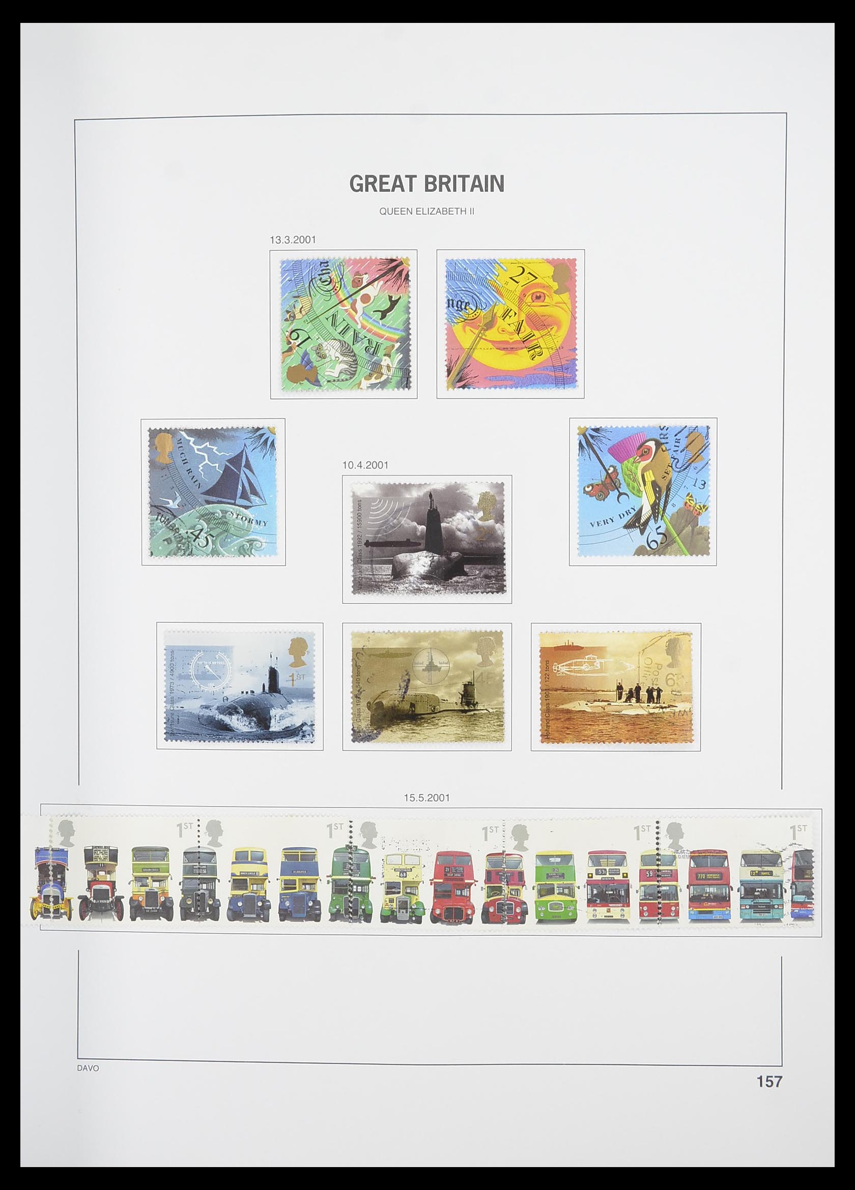 33898 228 - Postzegelverzameling 33898 Engeland 1840-2006.