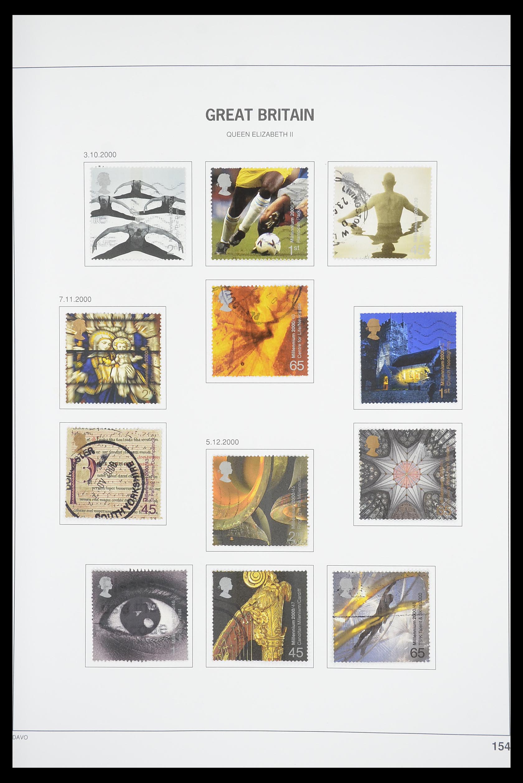 33898 231 - Postzegelverzameling 33898 Engeland 1840-2006.