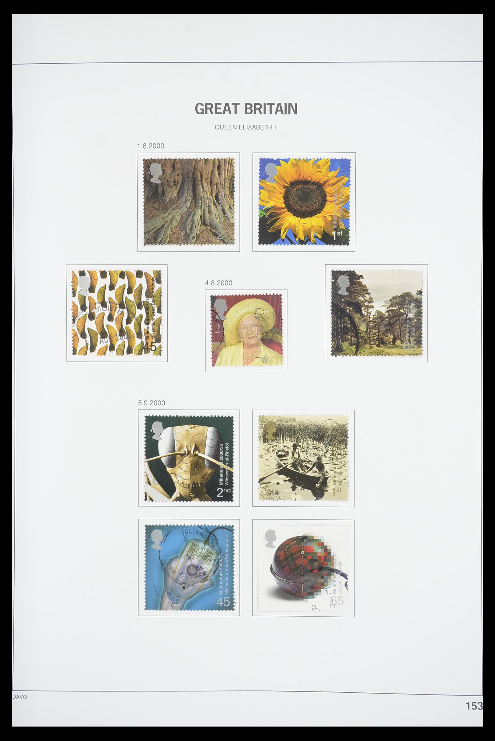 33898 232 - Postzegelverzameling 33898 Engeland 1840-2006.