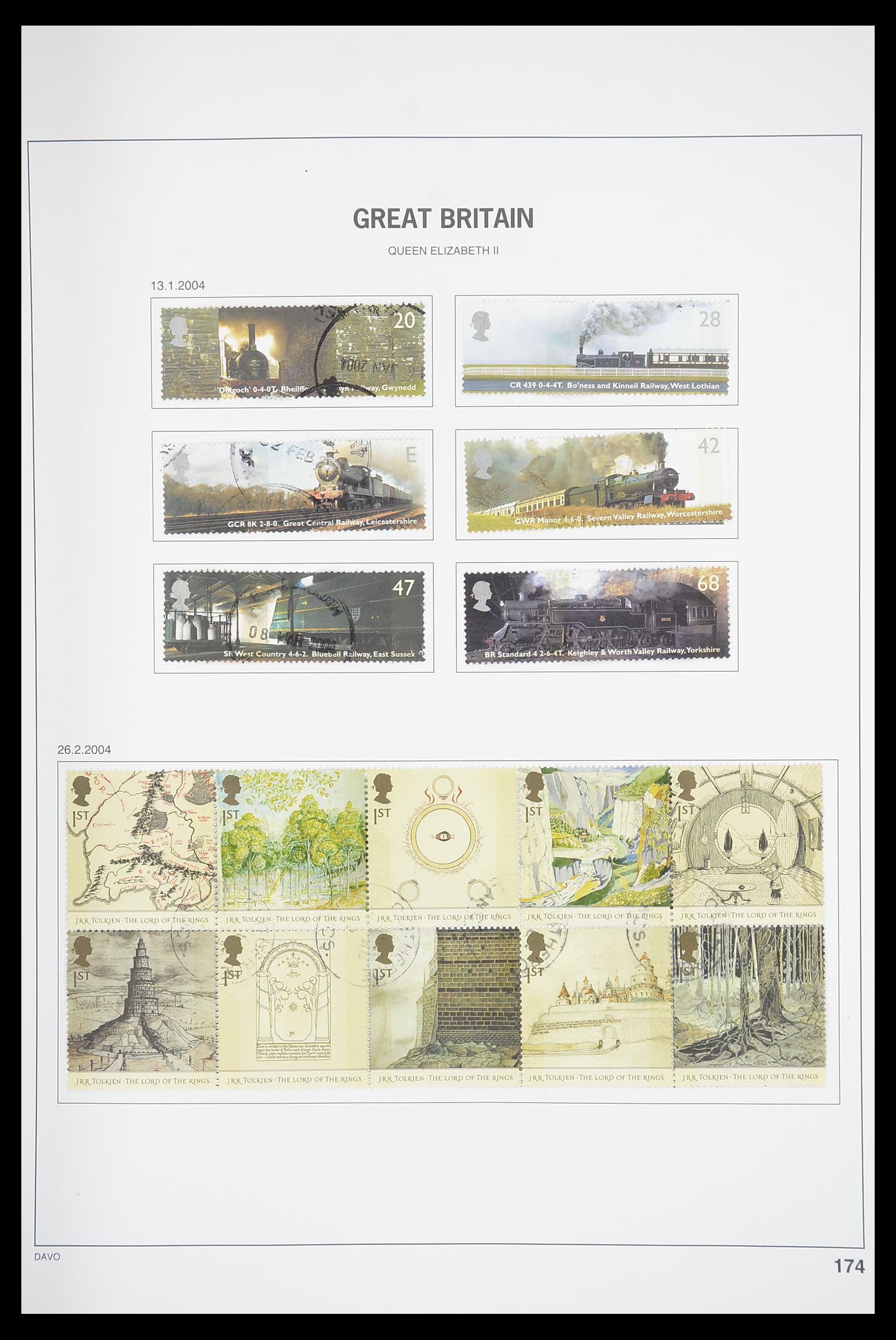 33898 237 - Postzegelverzameling 33898 Engeland 1840-2006.