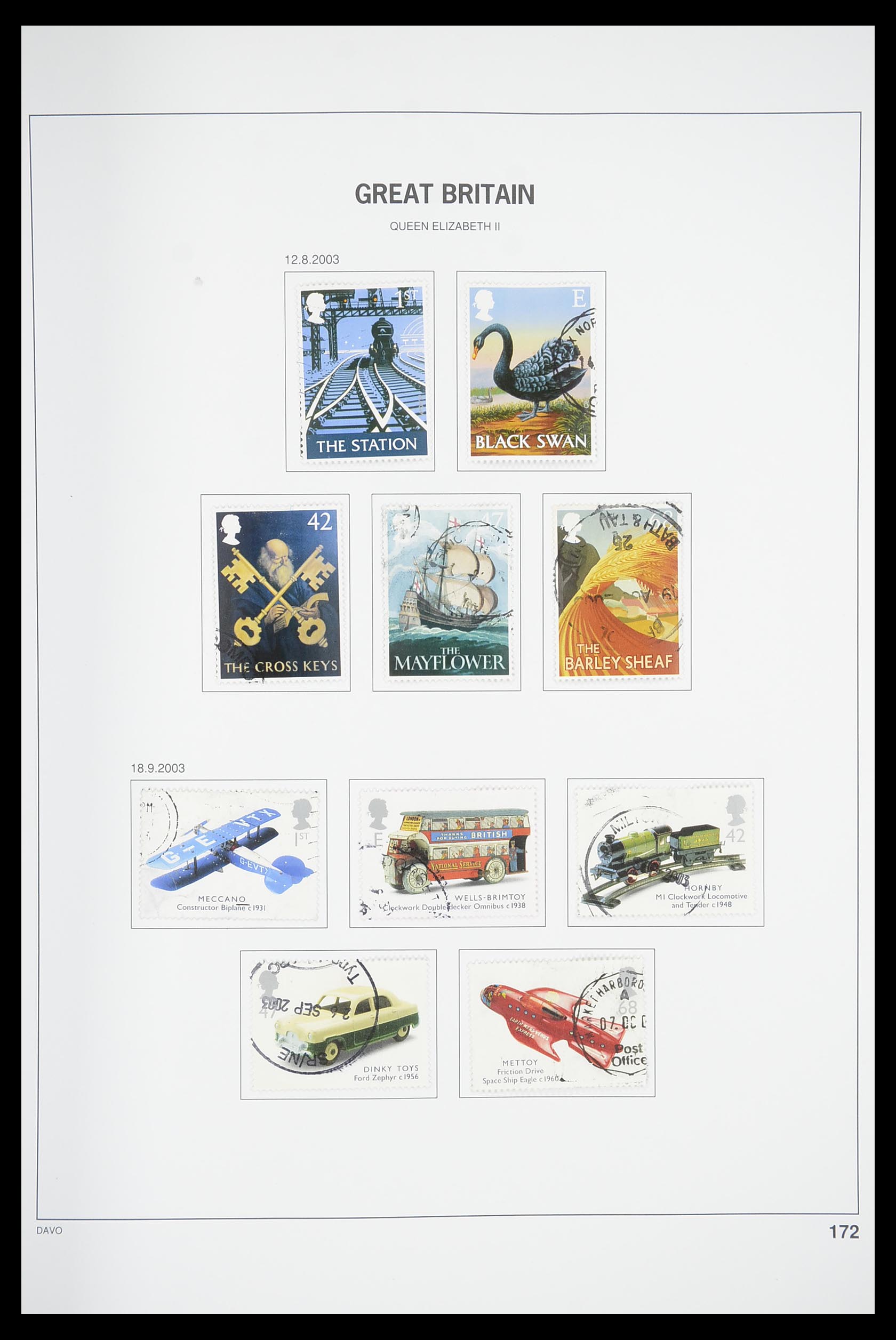 33898 239 - Postzegelverzameling 33898 Engeland 1840-2006.