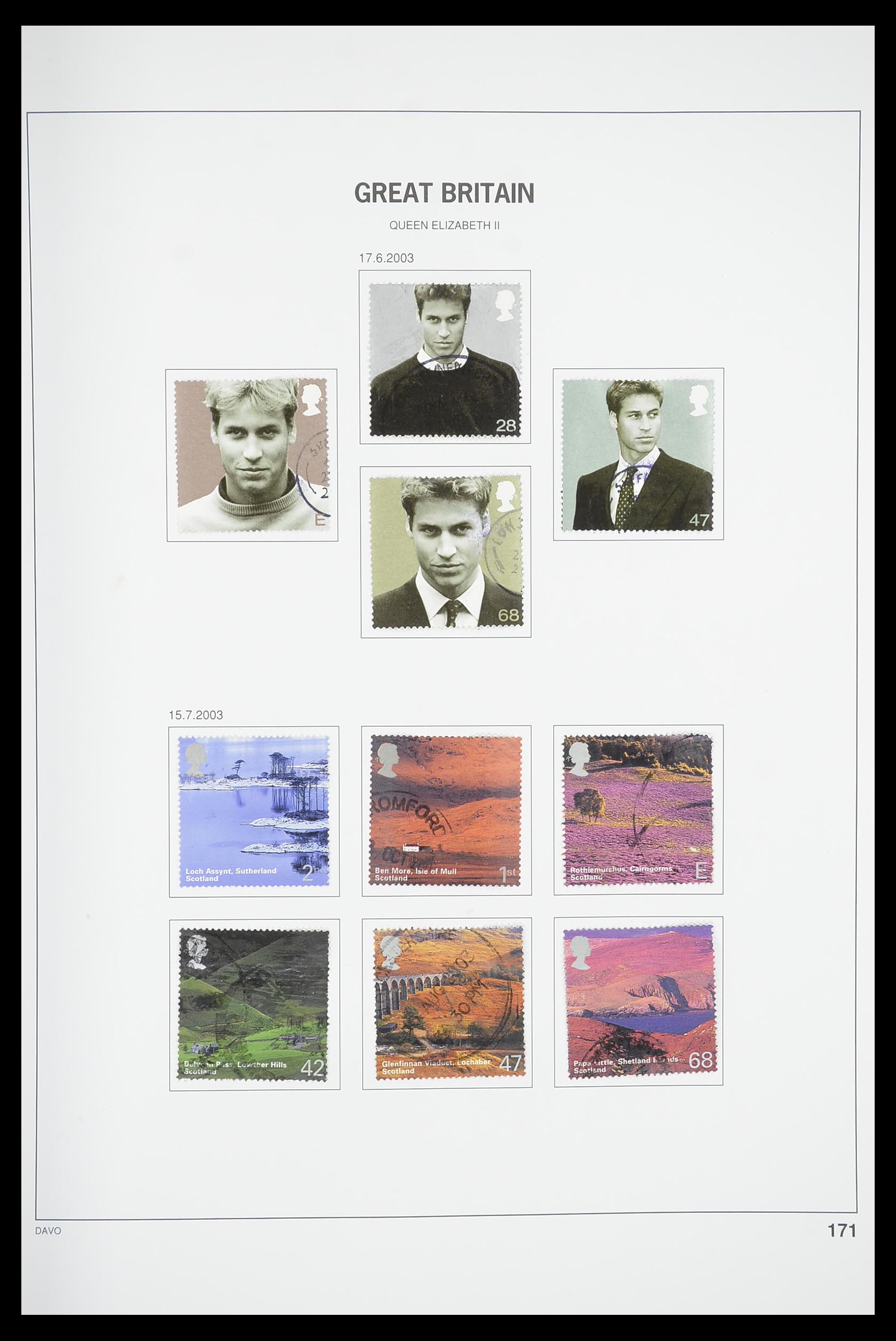 33898 240 - Postzegelverzameling 33898 Engeland 1840-2006.