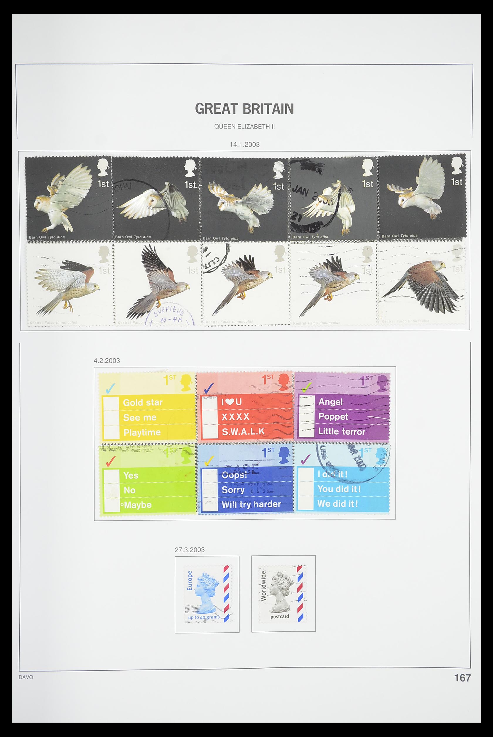 33898 244 - Stamp collection 33898 Great Britain 1840-2006.