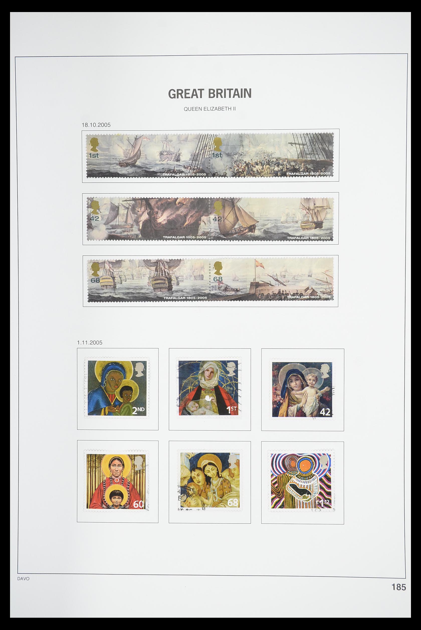 33898 260 - Postzegelverzameling 33898 Engeland 1840-2006.
