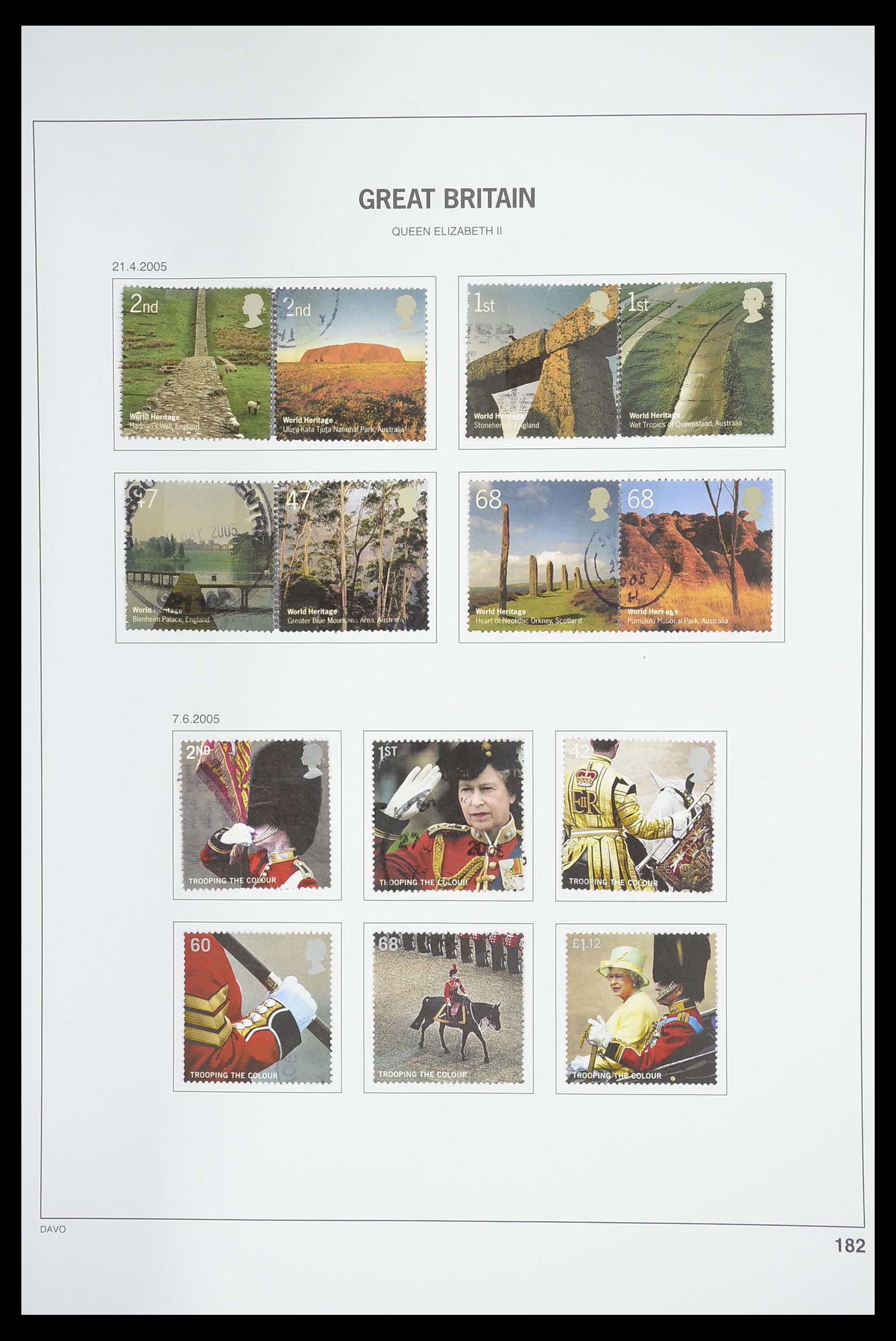 33898 263 - Postzegelverzameling 33898 Engeland 1840-2006.