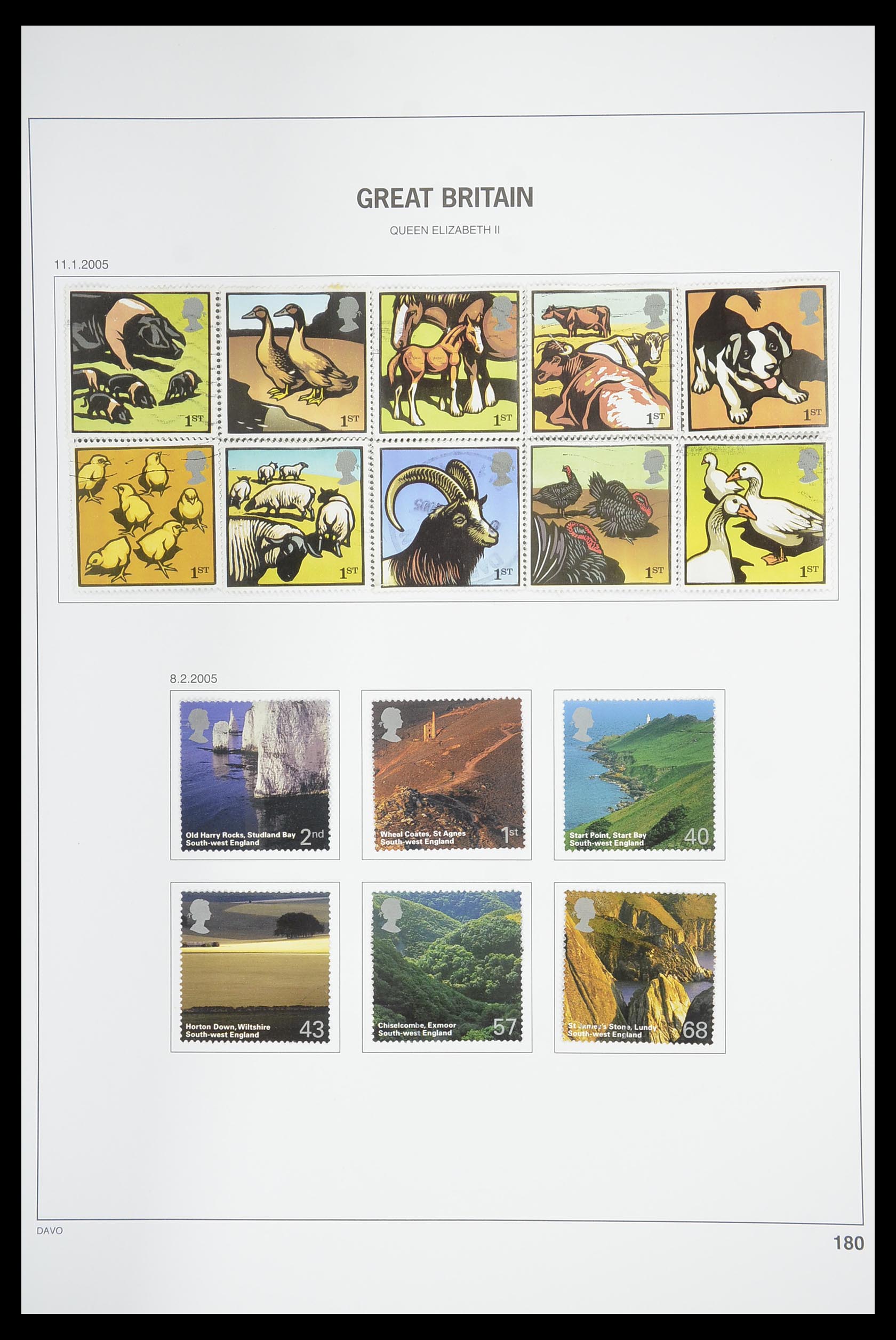 33898 265 - Postzegelverzameling 33898 Engeland 1840-2006.