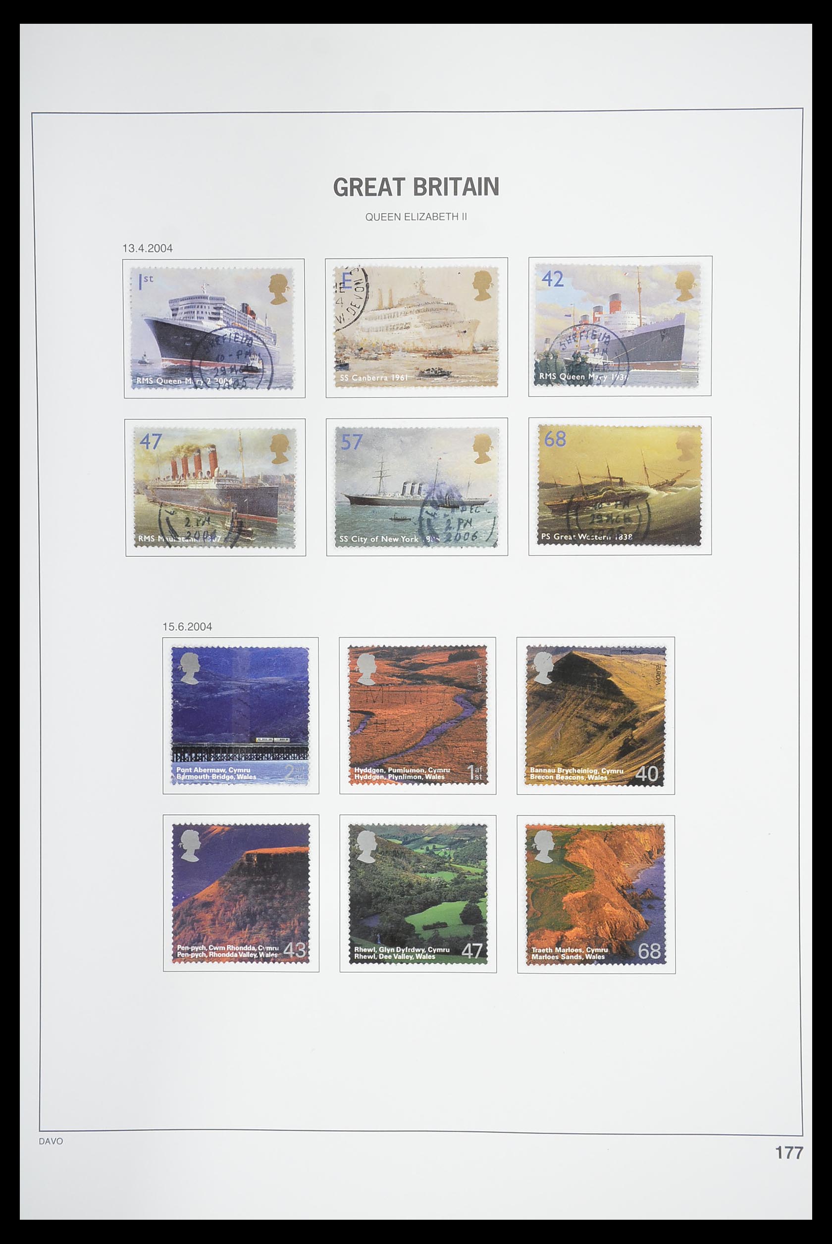 33898 268 - Postzegelverzameling 33898 Engeland 1840-2006.