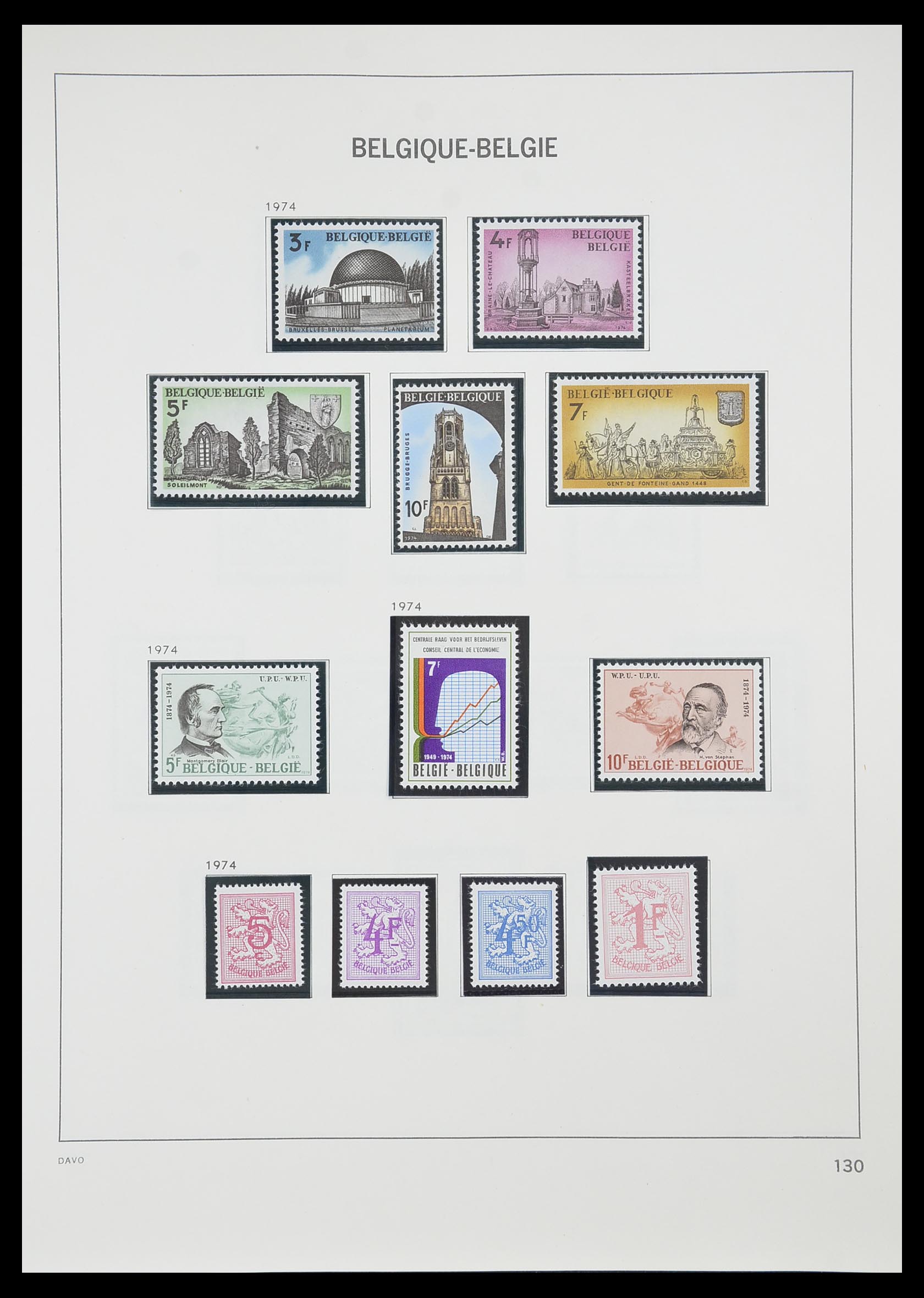 33899 035 - Postzegelverzameling 33899 België postfris 1965-2004.