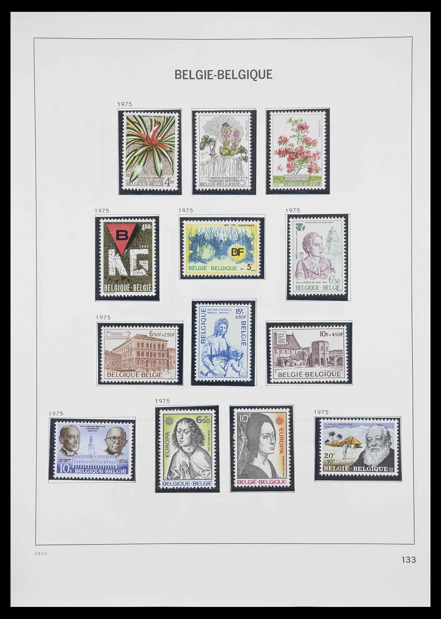 33899 038 - Postzegelverzameling 33899 België postfris 1965-2004.