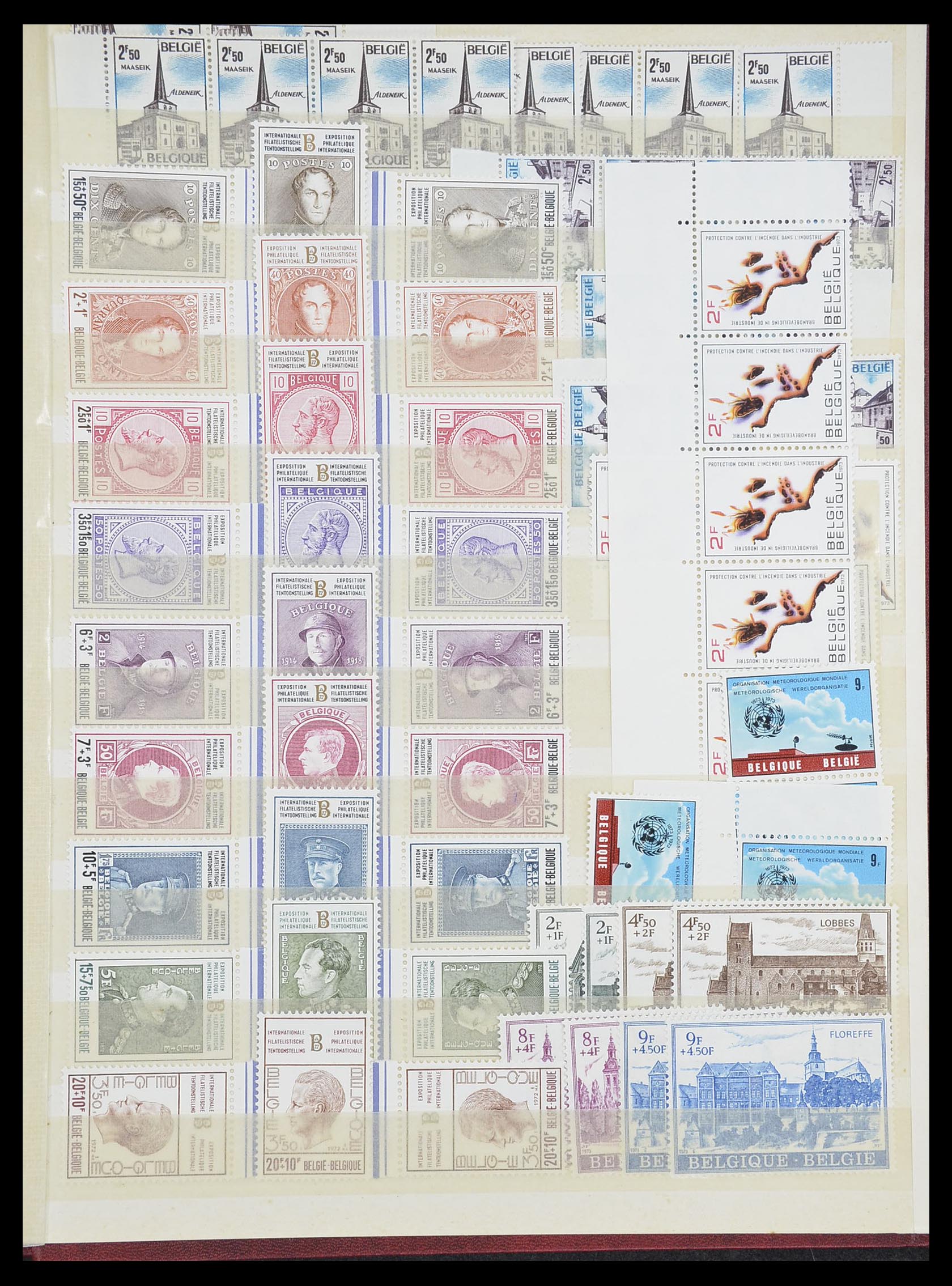 33899 108 - Postzegelverzameling 33899 België postfris 1965-2004.