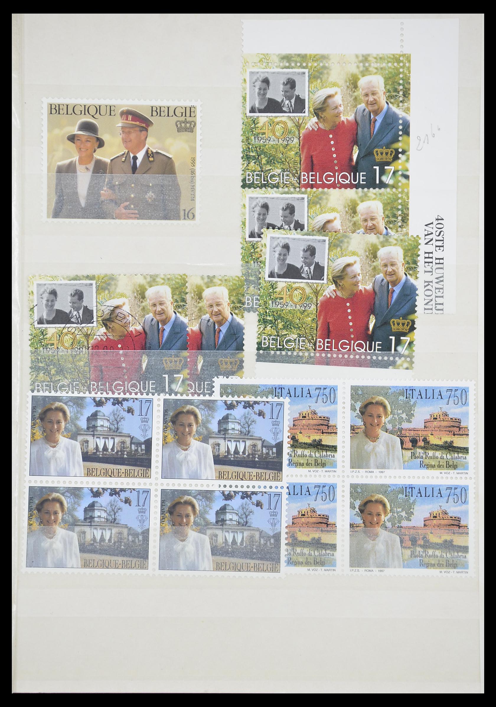 33899 114 - Postzegelverzameling 33899 België postfris 1965-2004.