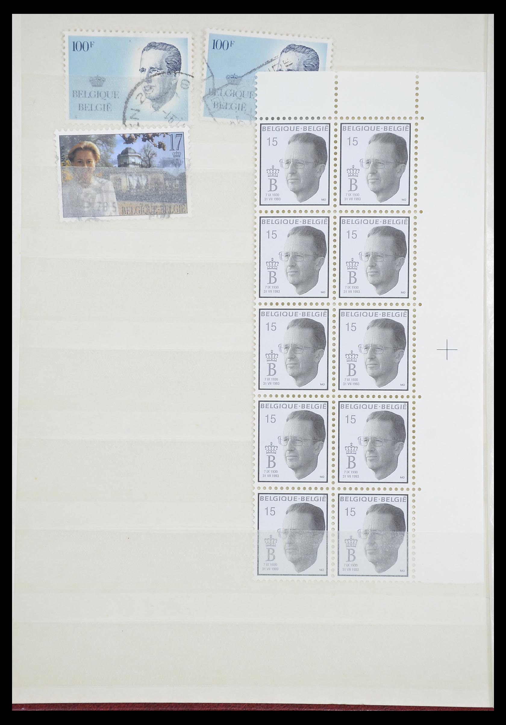 33899 117 - Postzegelverzameling 33899 België postfris 1965-2004.