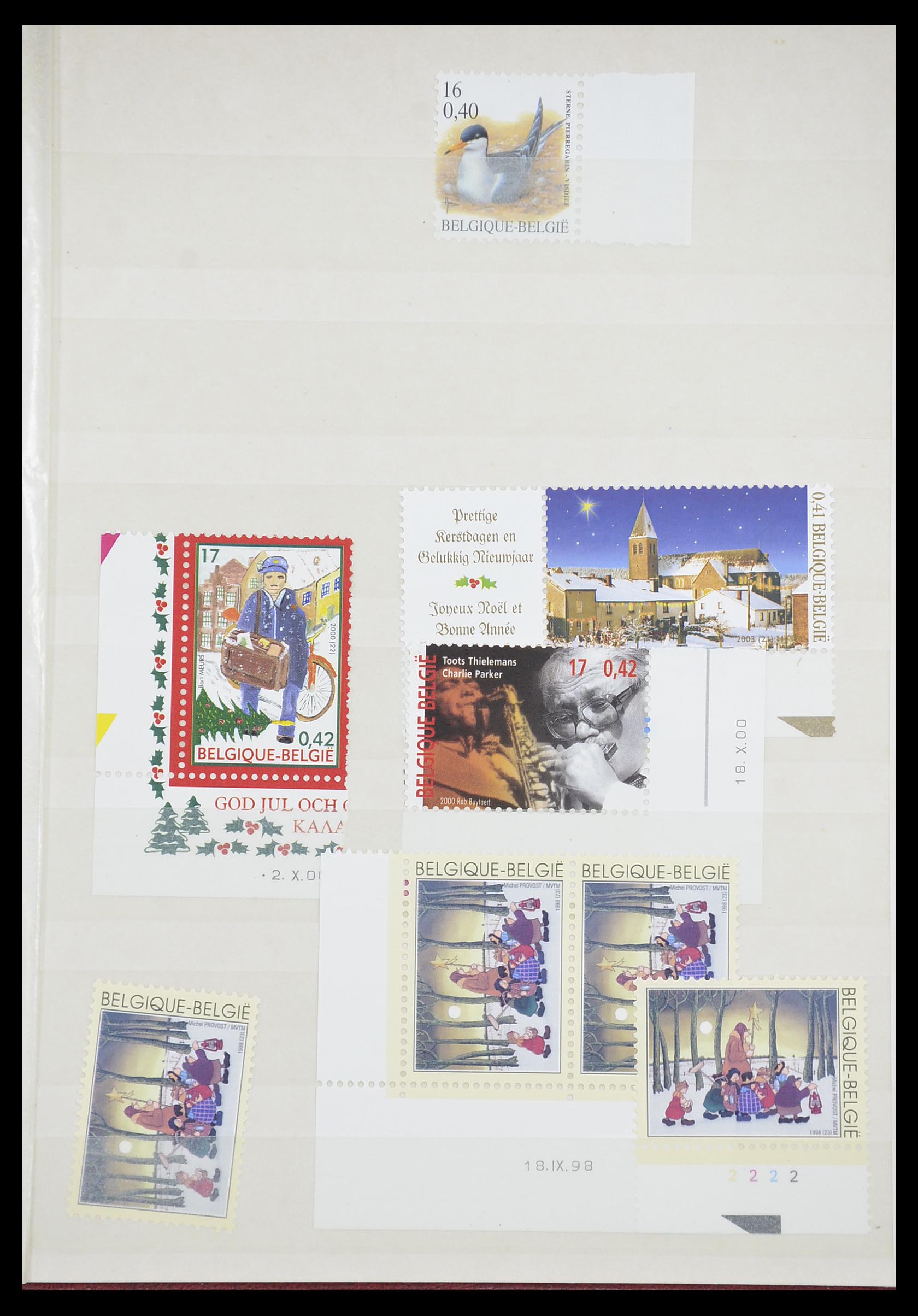 33899 118 - Postzegelverzameling 33899 België postfris 1965-2004.
