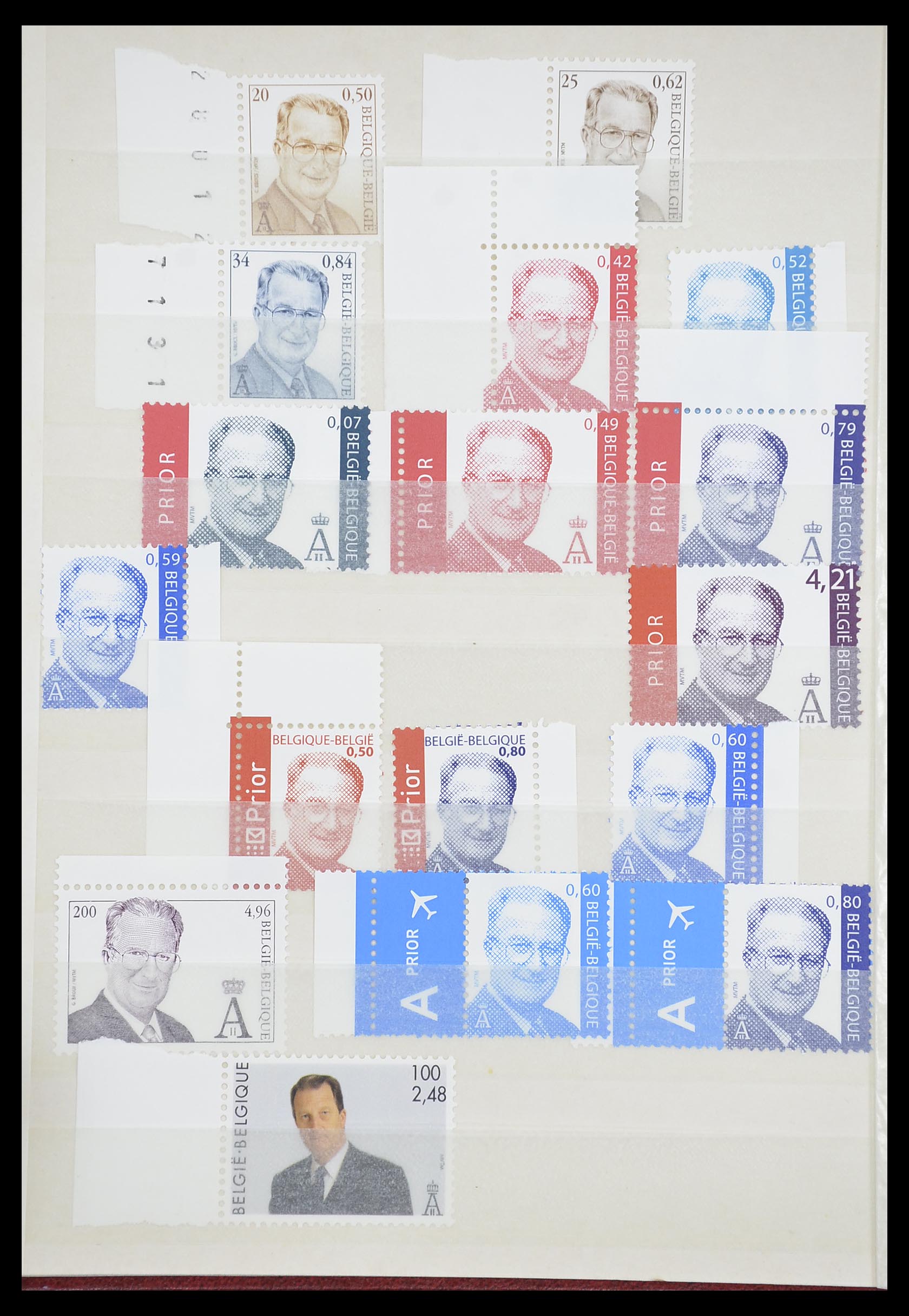33899 119 - Postzegelverzameling 33899 België postfris 1965-2004.