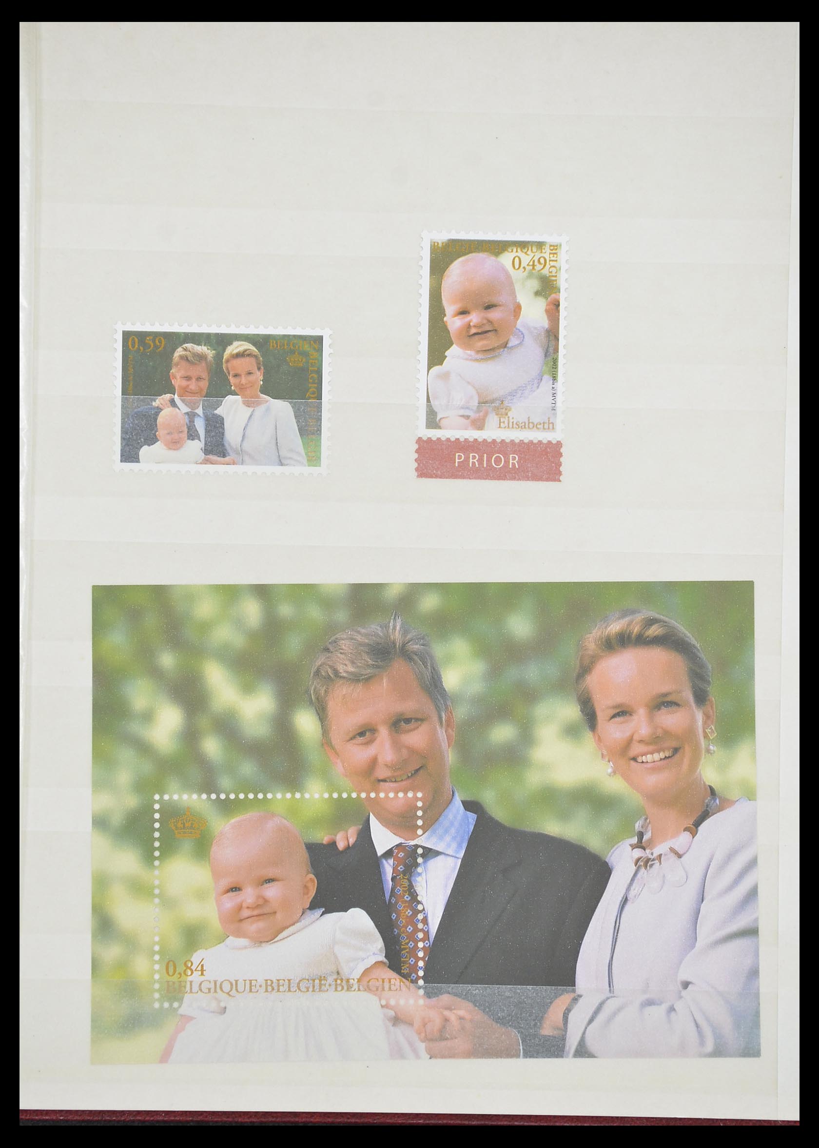 33899 120 - Postzegelverzameling 33899 België postfris 1965-2004.