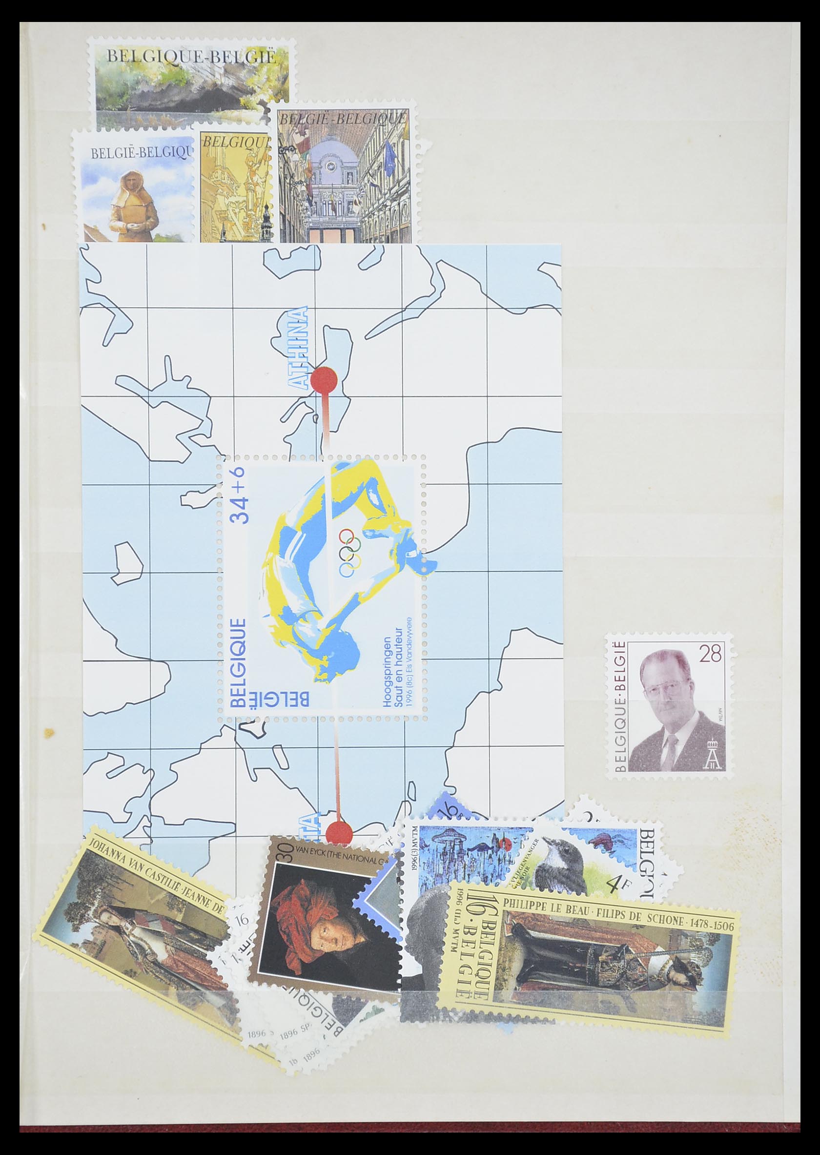 33899 122 - Postzegelverzameling 33899 België postfris 1965-2004.