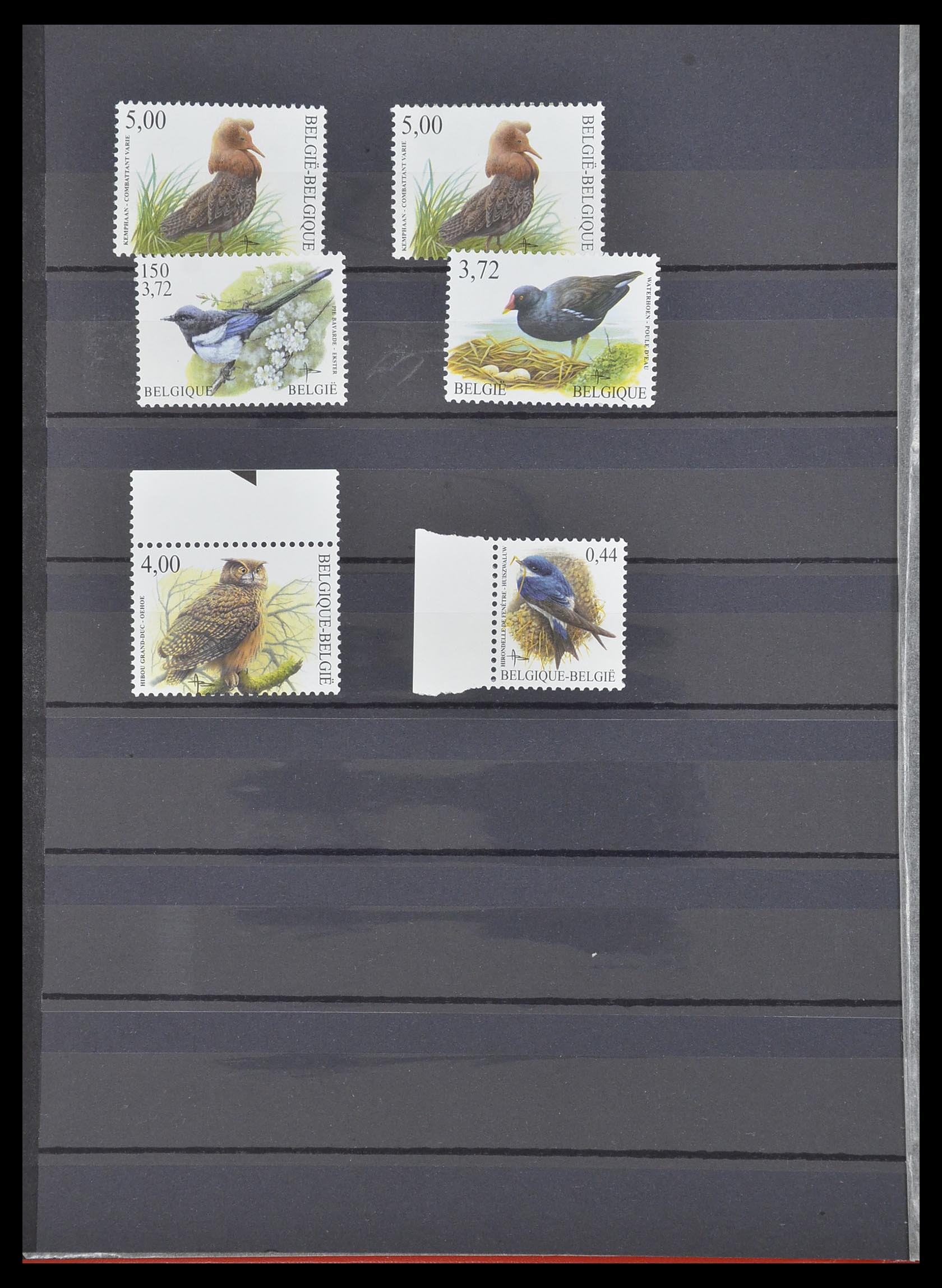 33899 136 - Postzegelverzameling 33899 België postfris 1965-2004.