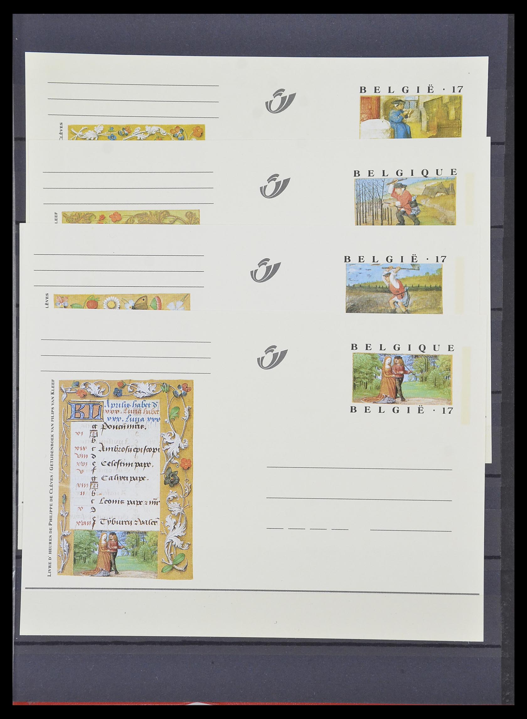 33899 141 - Postzegelverzameling 33899 België postfris 1965-2004.