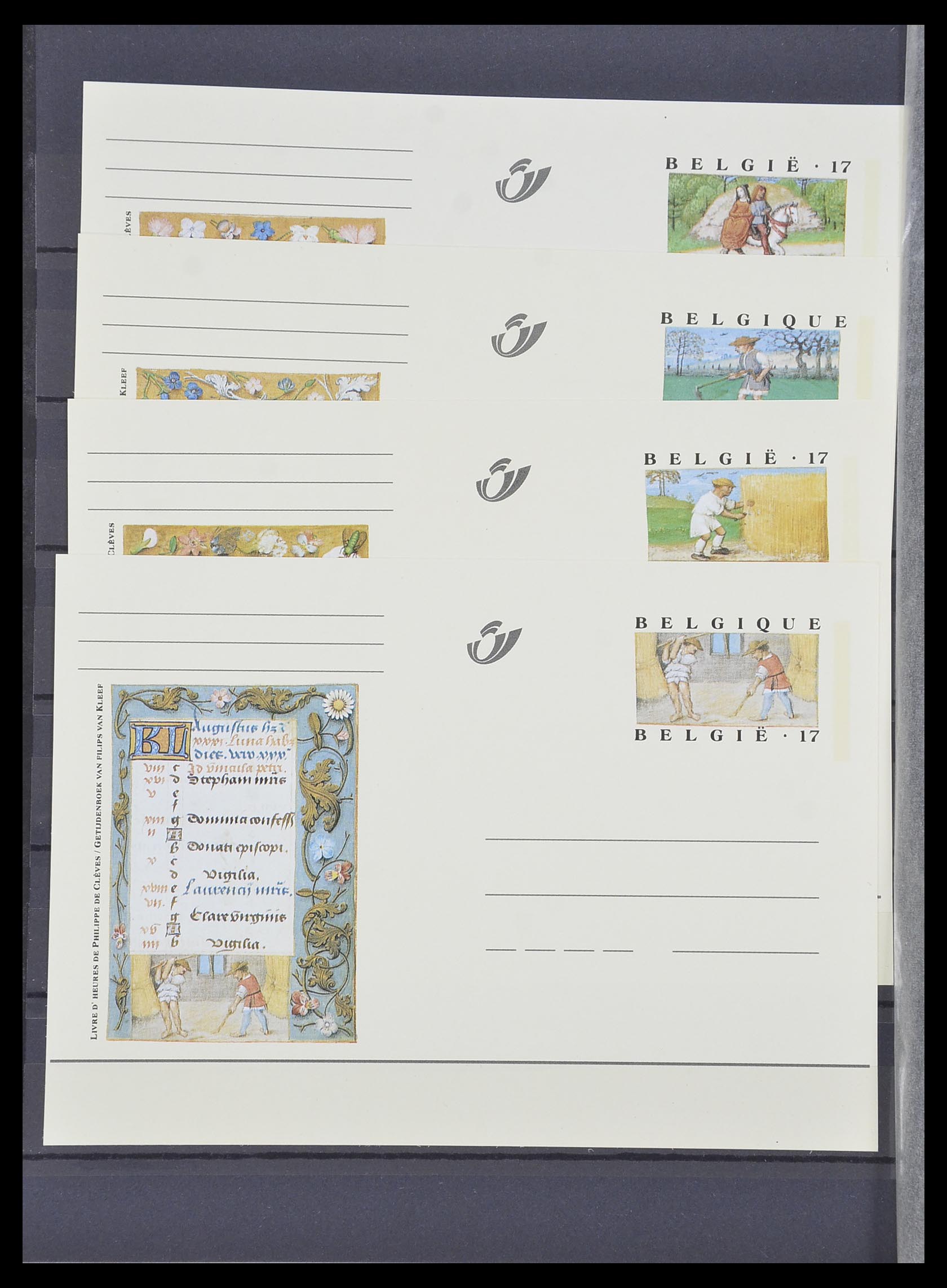33899 142 - Postzegelverzameling 33899 België postfris 1965-2004.