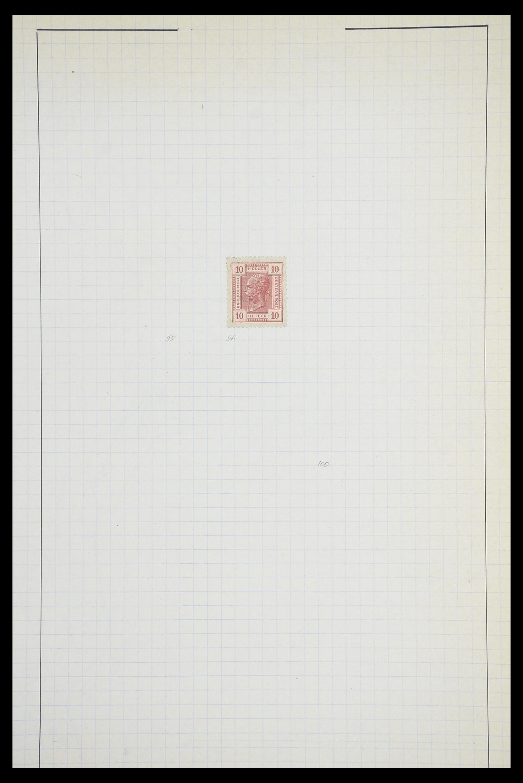 33901 005 - Postzegelverzameling 33901 Oostenrijk en gebieden 1850-1965.