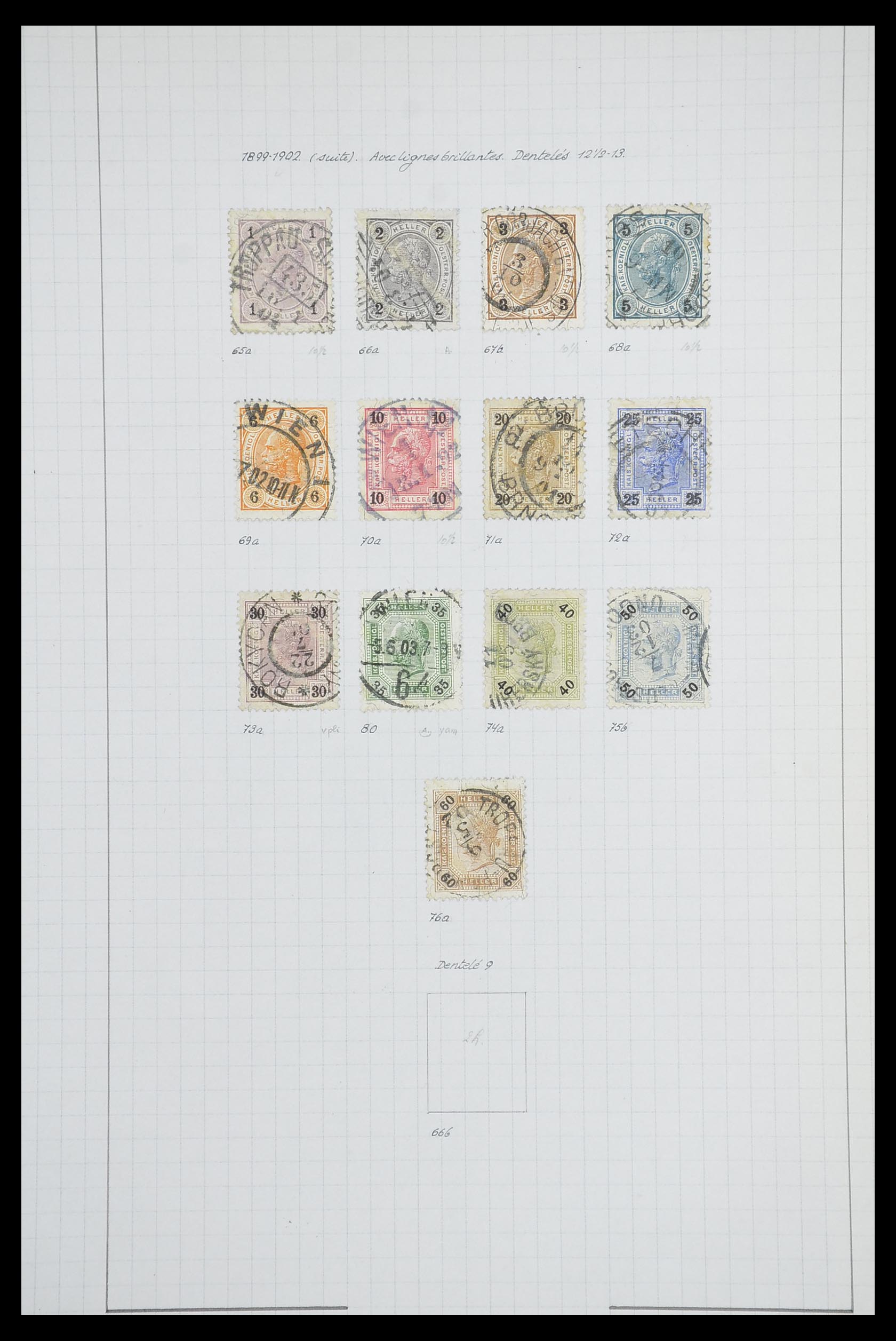 33901 009 - Postzegelverzameling 33901 Oostenrijk en gebieden 1850-1965.