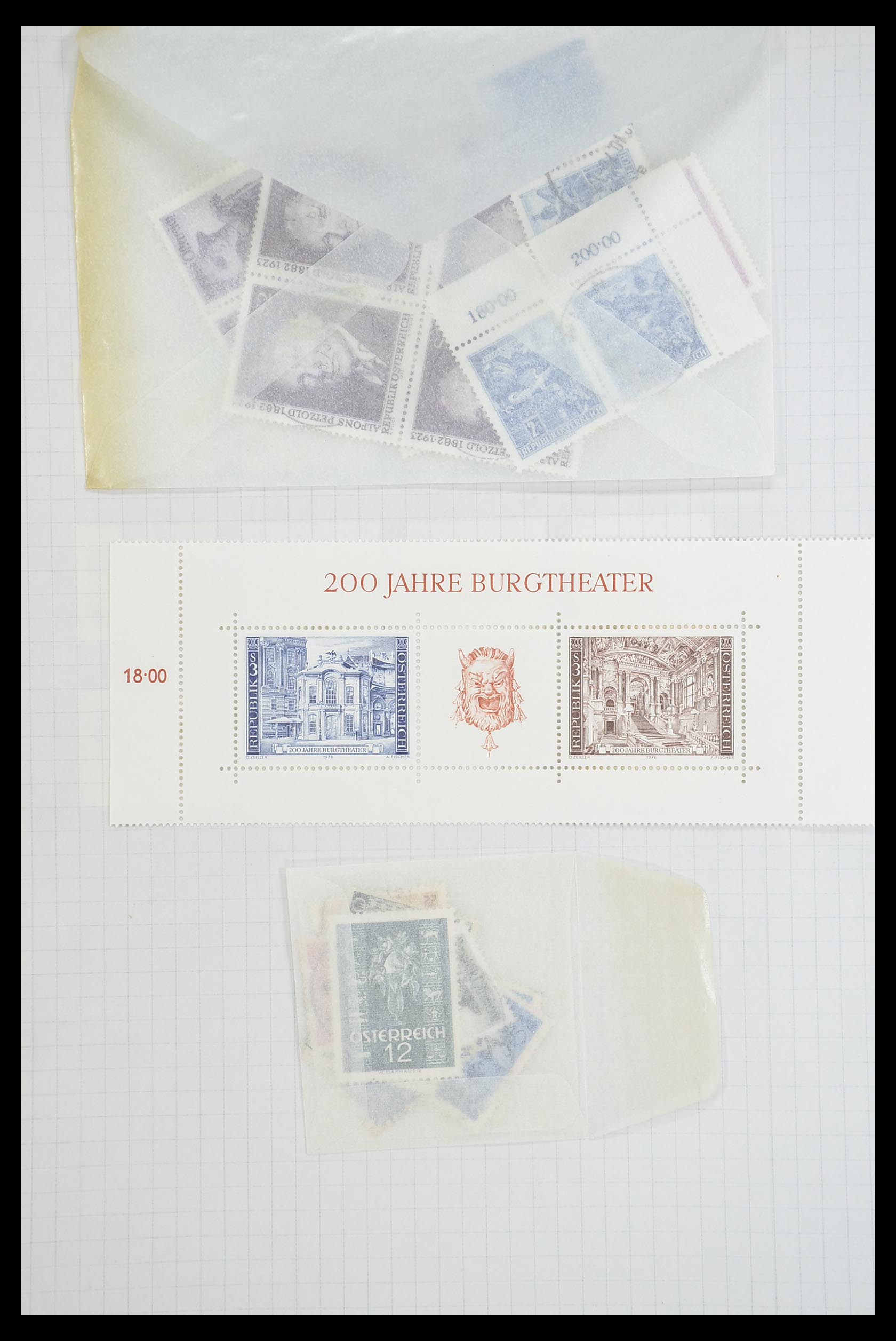 33901 017 - Postzegelverzameling 33901 Oostenrijk en gebieden 1850-1965.