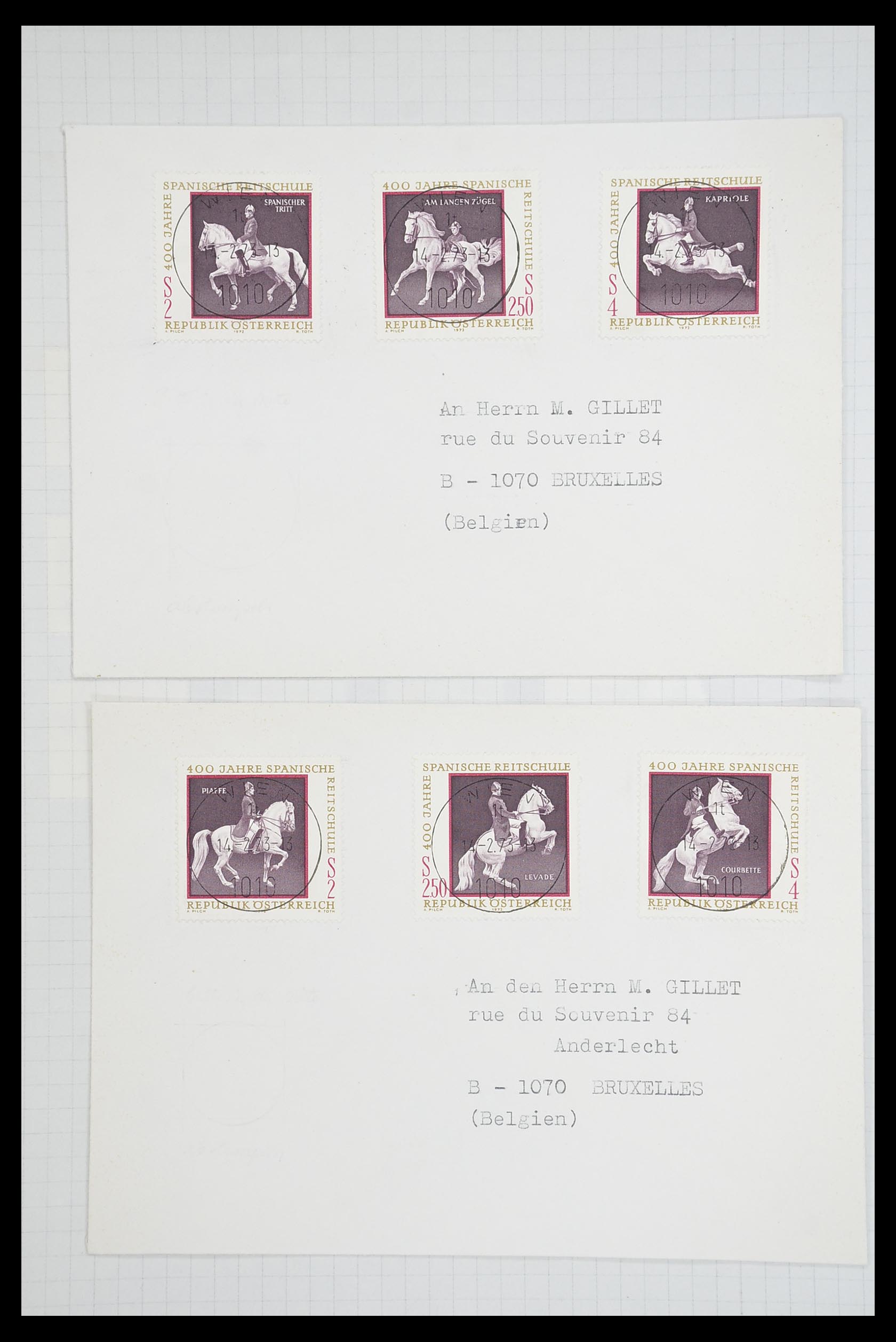 33901 020 - Postzegelverzameling 33901 Oostenrijk en gebieden 1850-1965.