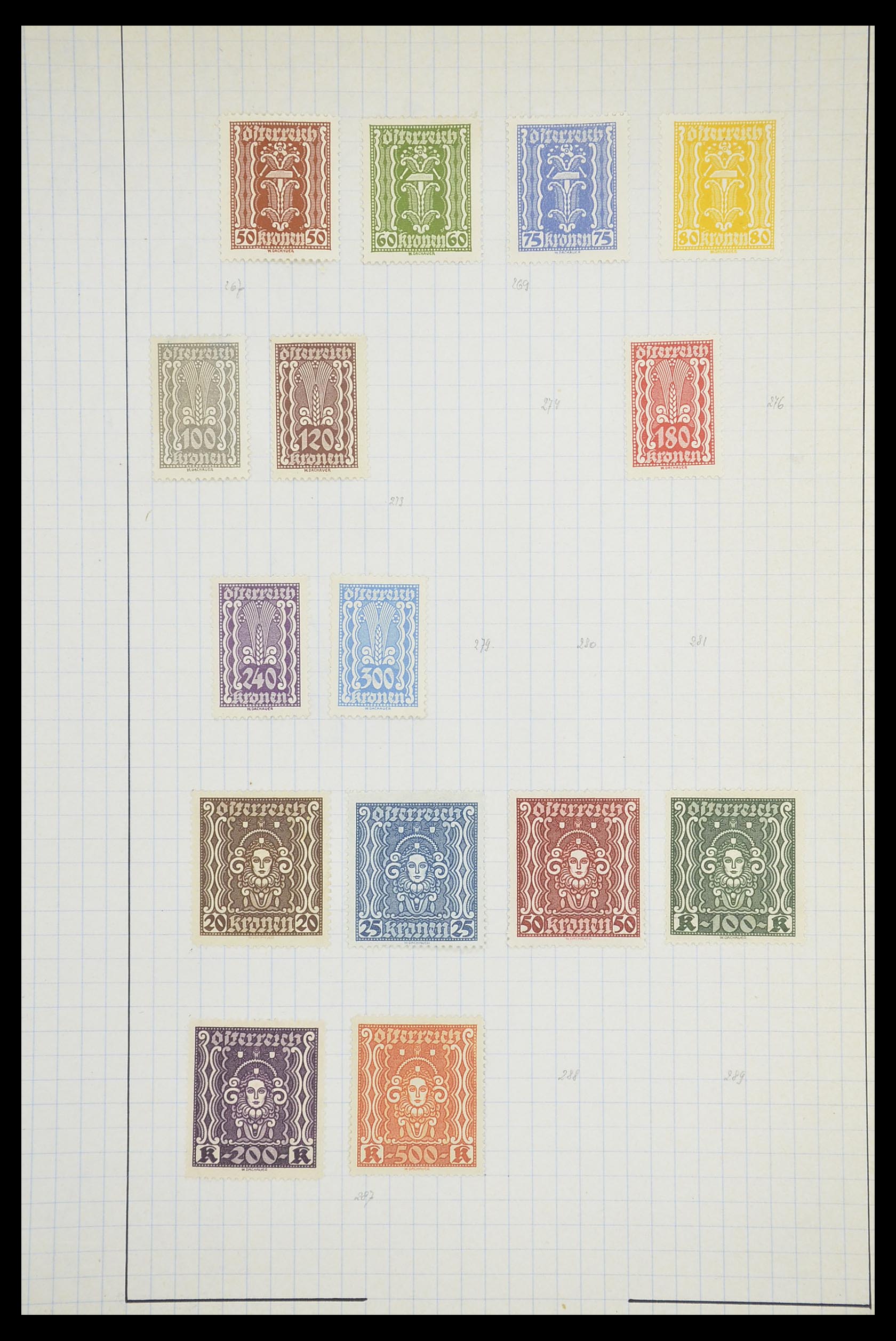 33901 026 - Postzegelverzameling 33901 Oostenrijk en gebieden 1850-1965.