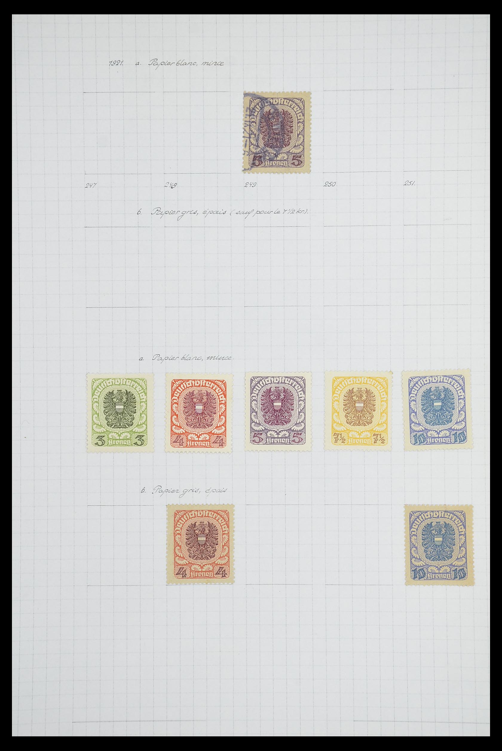33901 029 - Postzegelverzameling 33901 Oostenrijk en gebieden 1850-1965.