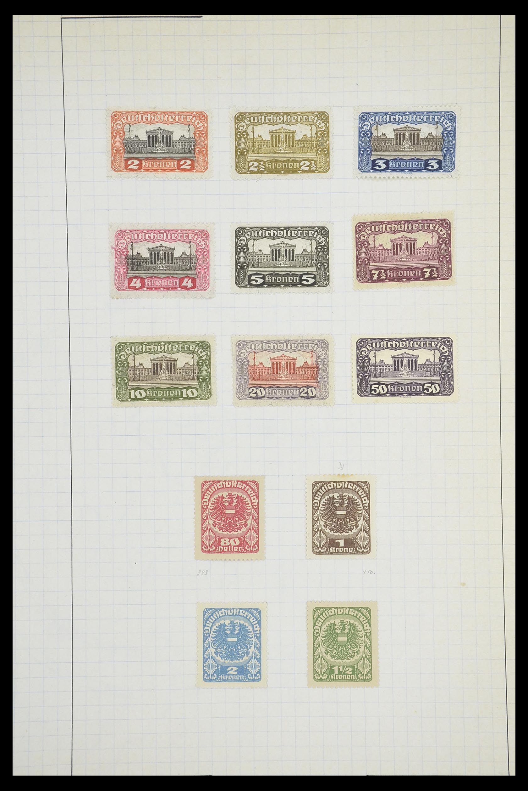 33901 033 - Postzegelverzameling 33901 Oostenrijk en gebieden 1850-1965.