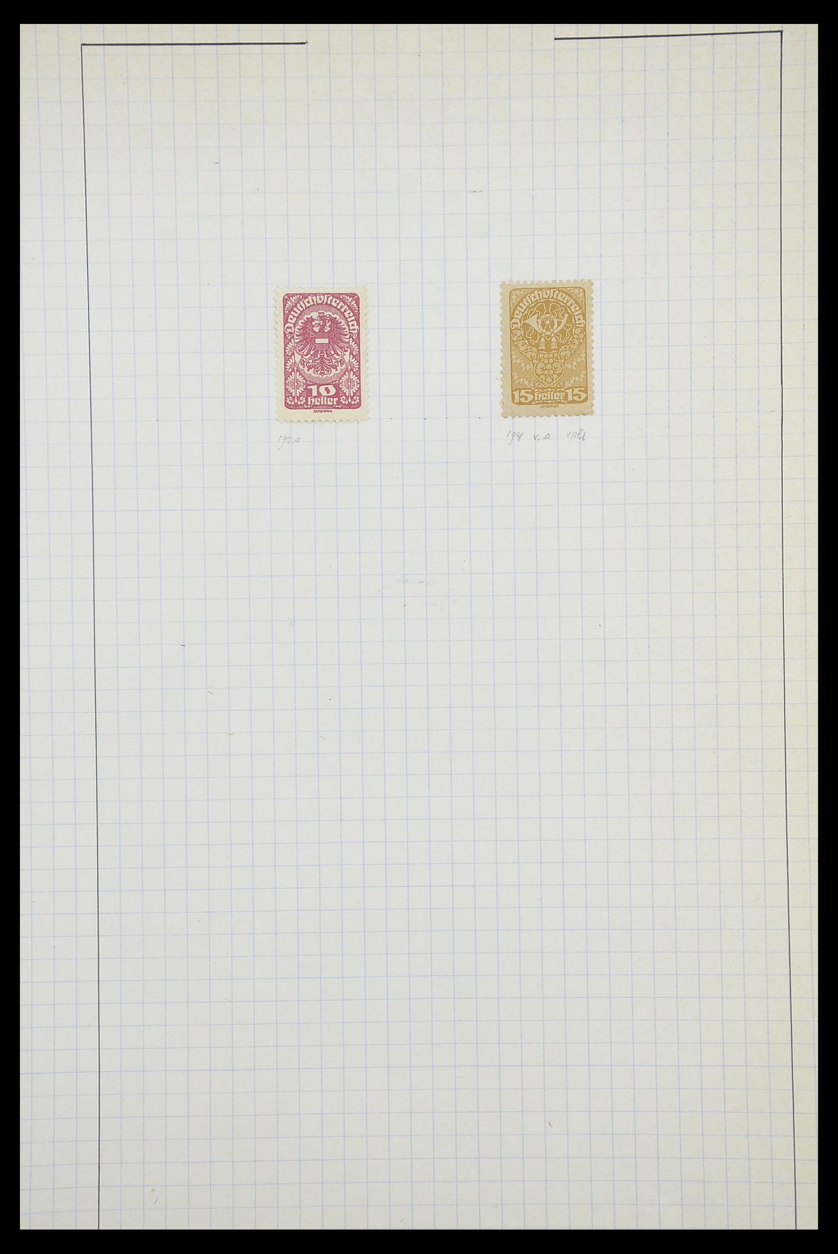 33901 035 - Postzegelverzameling 33901 Oostenrijk en gebieden 1850-1965.