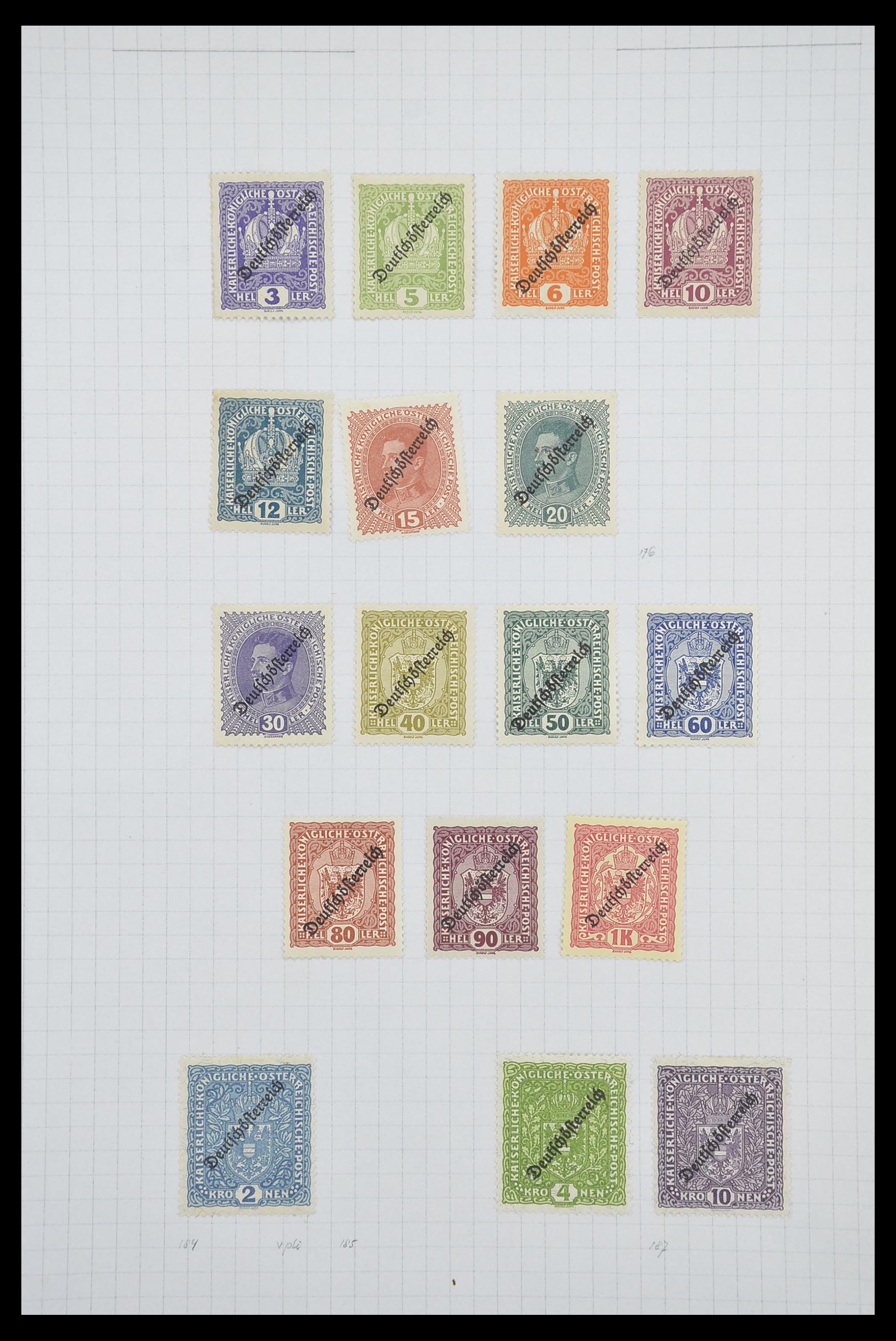 33901 037 - Postzegelverzameling 33901 Oostenrijk en gebieden 1850-1965.