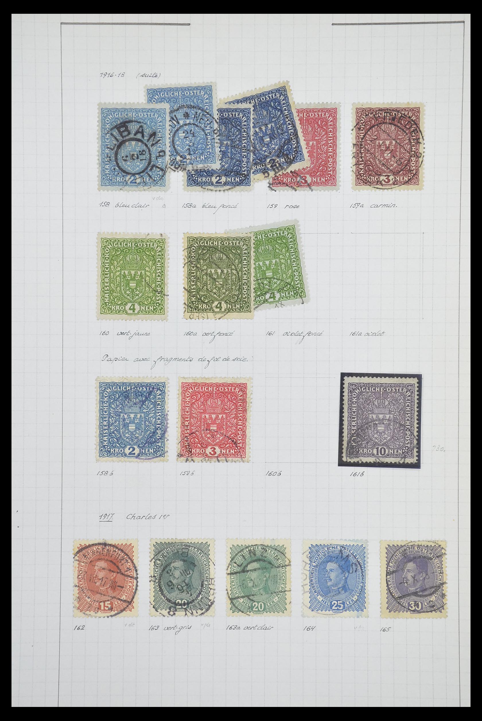 33901 040 - Postzegelverzameling 33901 Oostenrijk en gebieden 1850-1965.