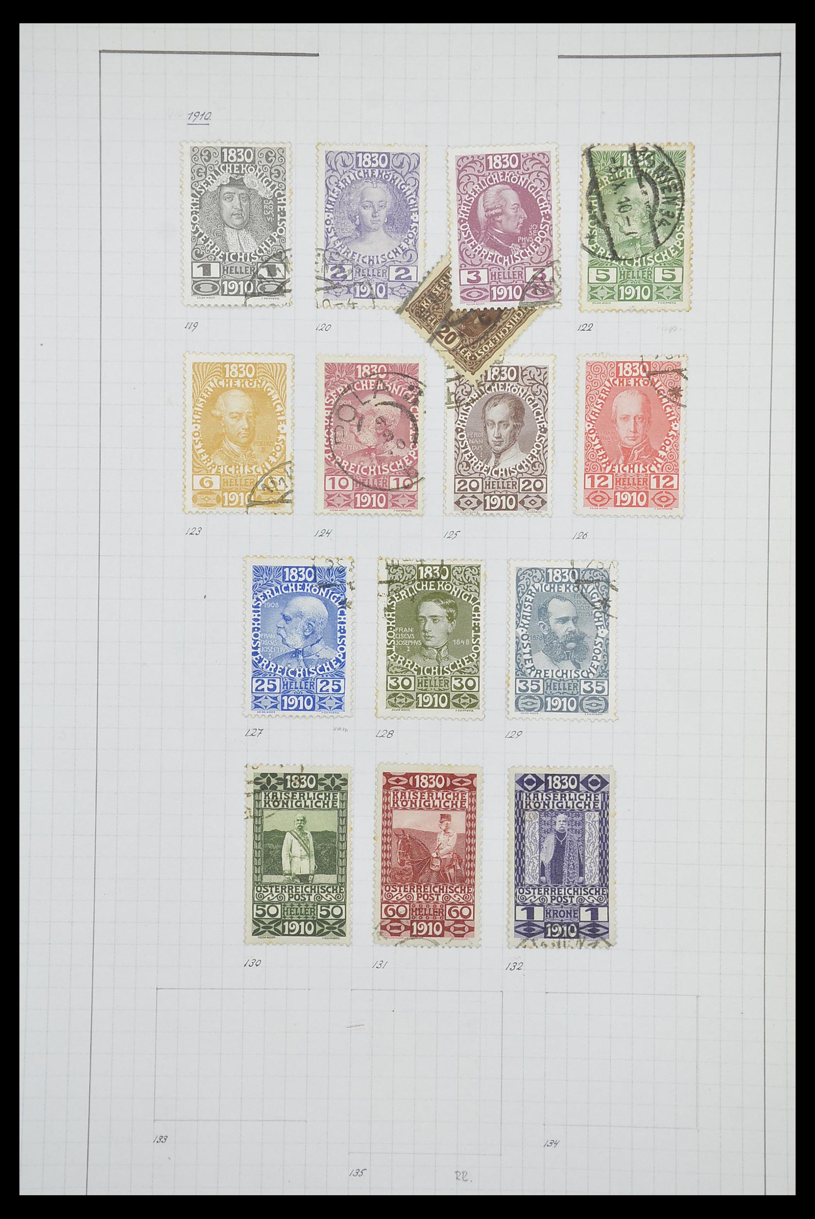 33901 043 - Postzegelverzameling 33901 Oostenrijk en gebieden 1850-1965.