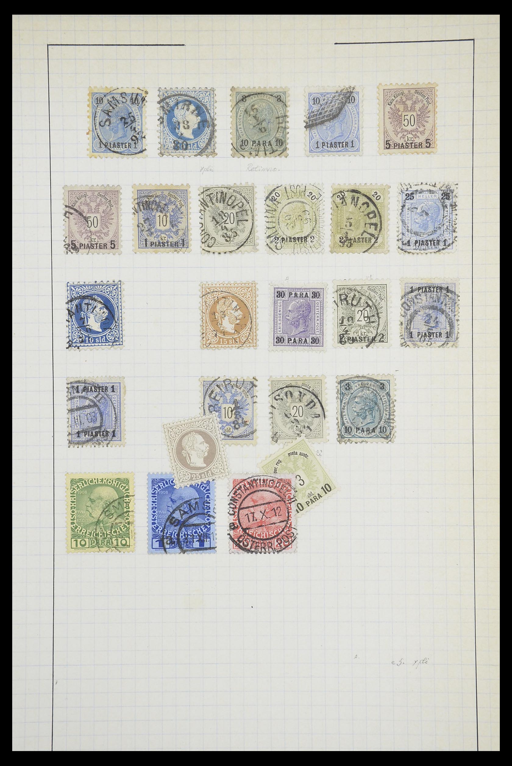 33901 050 - Postzegelverzameling 33901 Oostenrijk en gebieden 1850-1965.
