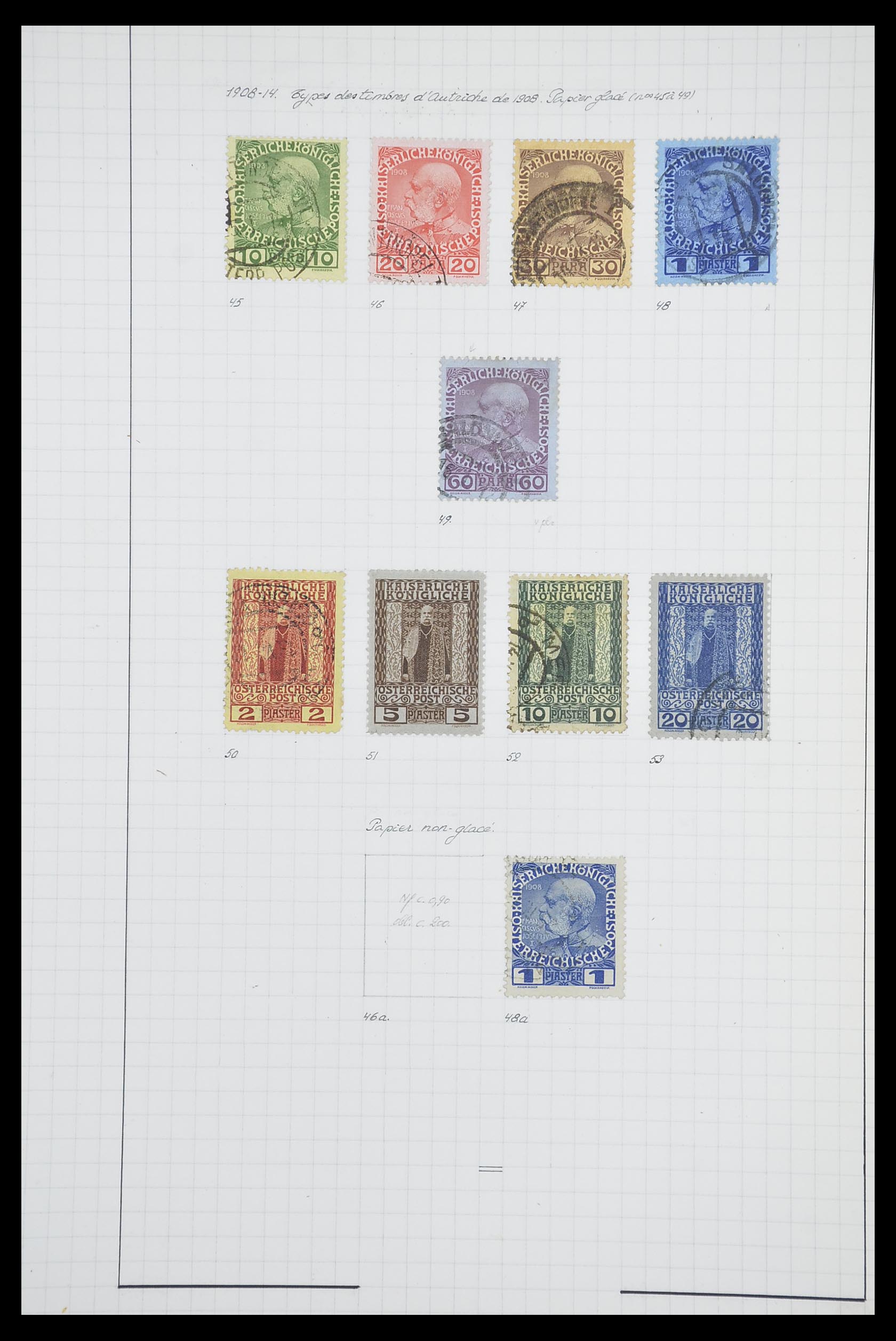 33901 052 - Postzegelverzameling 33901 Oostenrijk en gebieden 1850-1965.