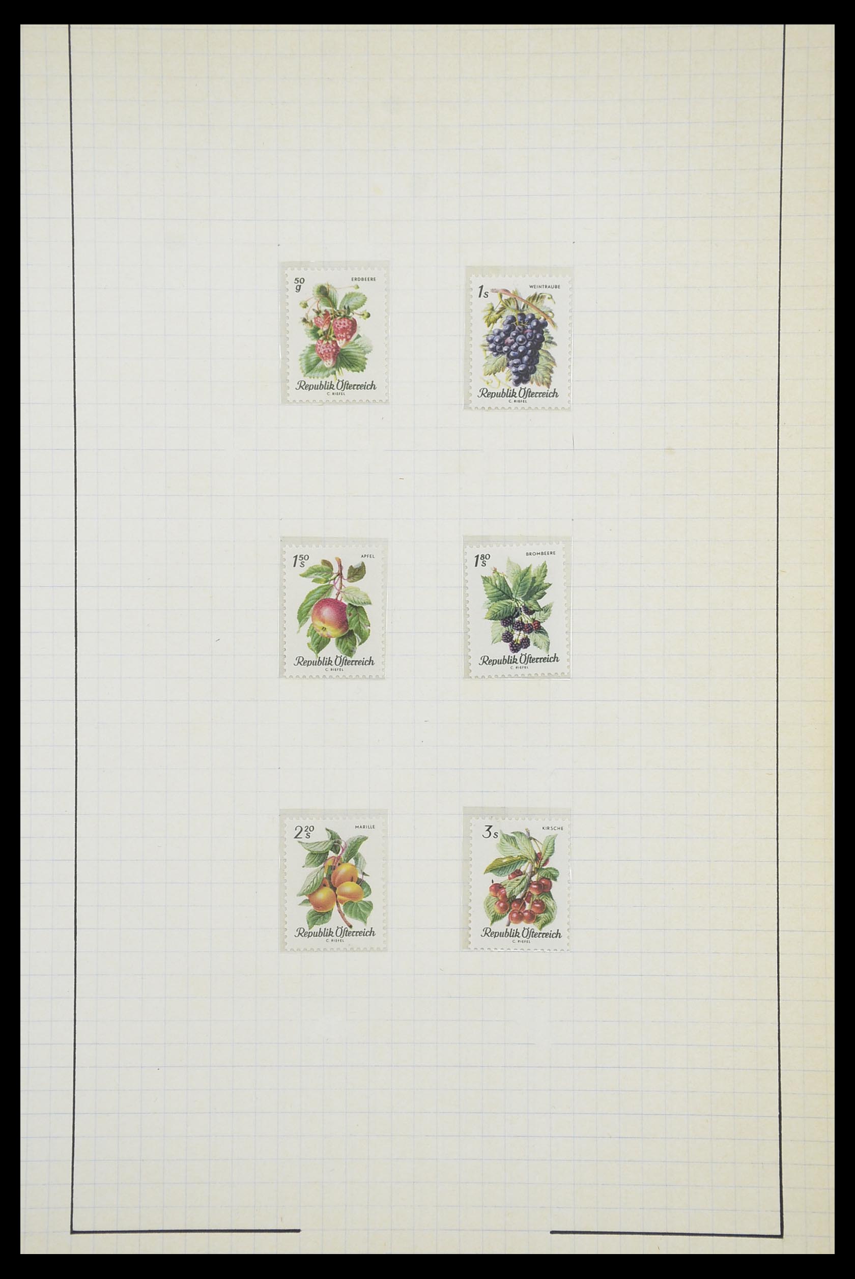 33901 068 - Postzegelverzameling 33901 Oostenrijk en gebieden 1850-1965.
