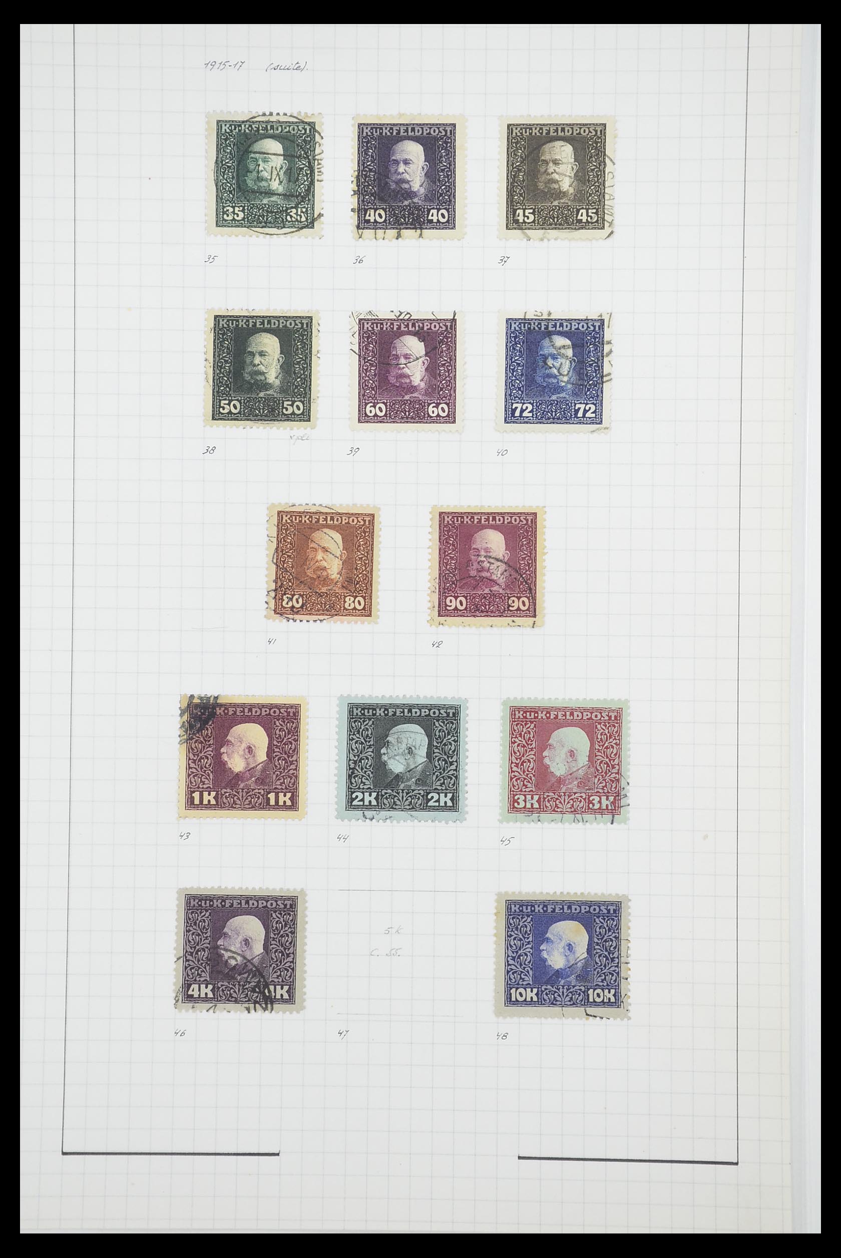 33901 118 - Postzegelverzameling 33901 Oostenrijk en gebieden 1850-1965.