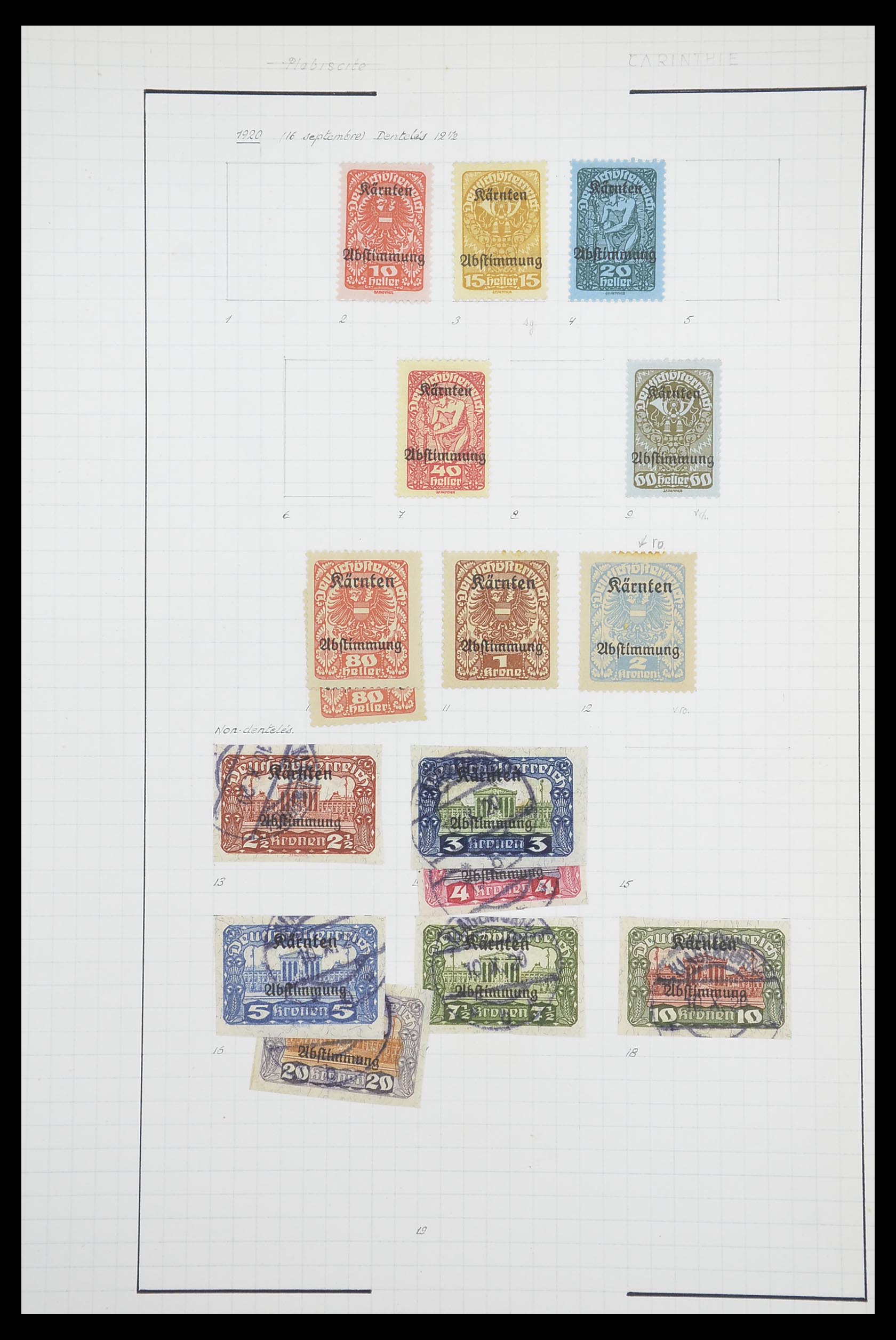 33901 138 - Postzegelverzameling 33901 Oostenrijk en gebieden 1850-1965.