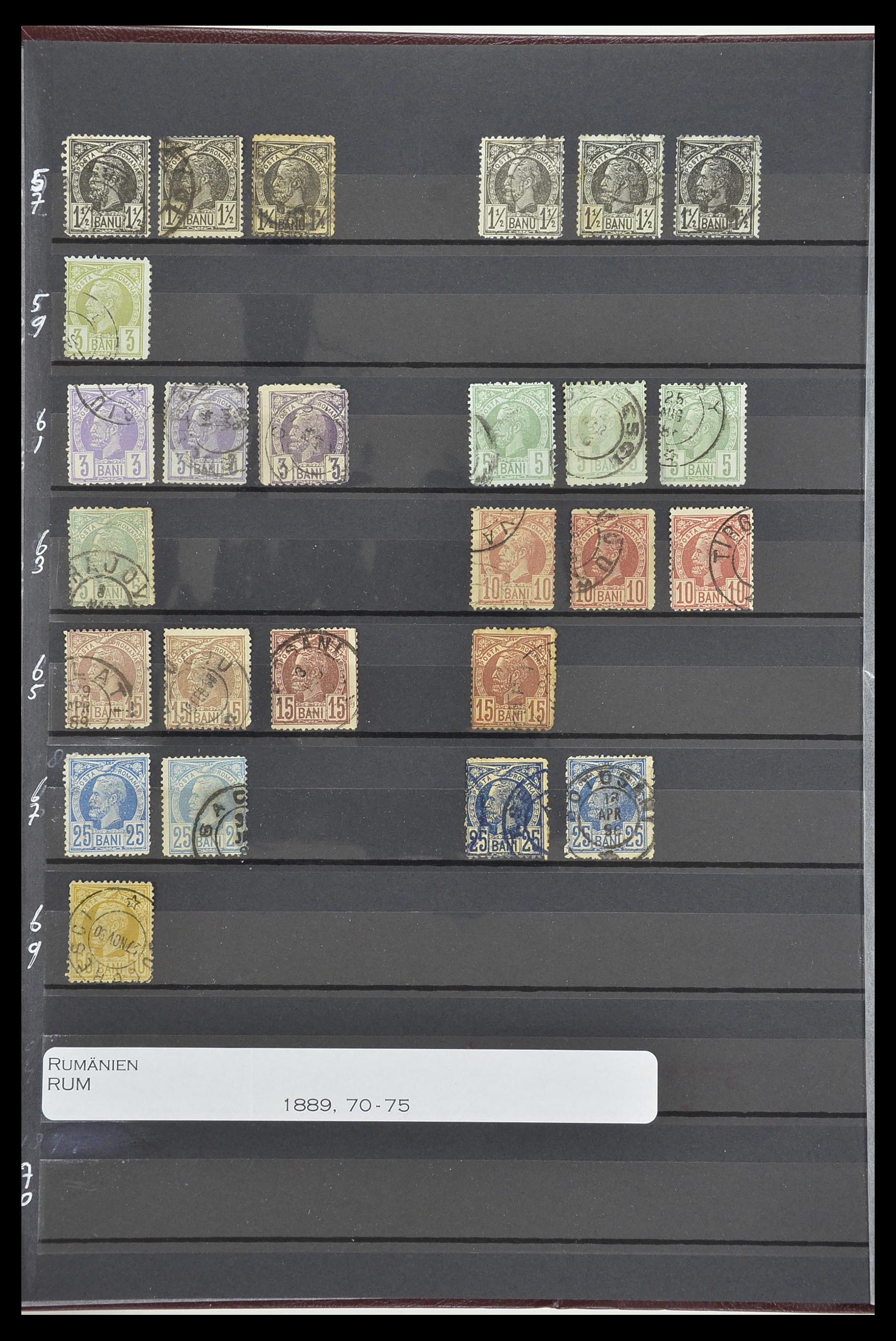 33902 004 - Postzegelverzameling 33902 Roemenië 1866-2001.