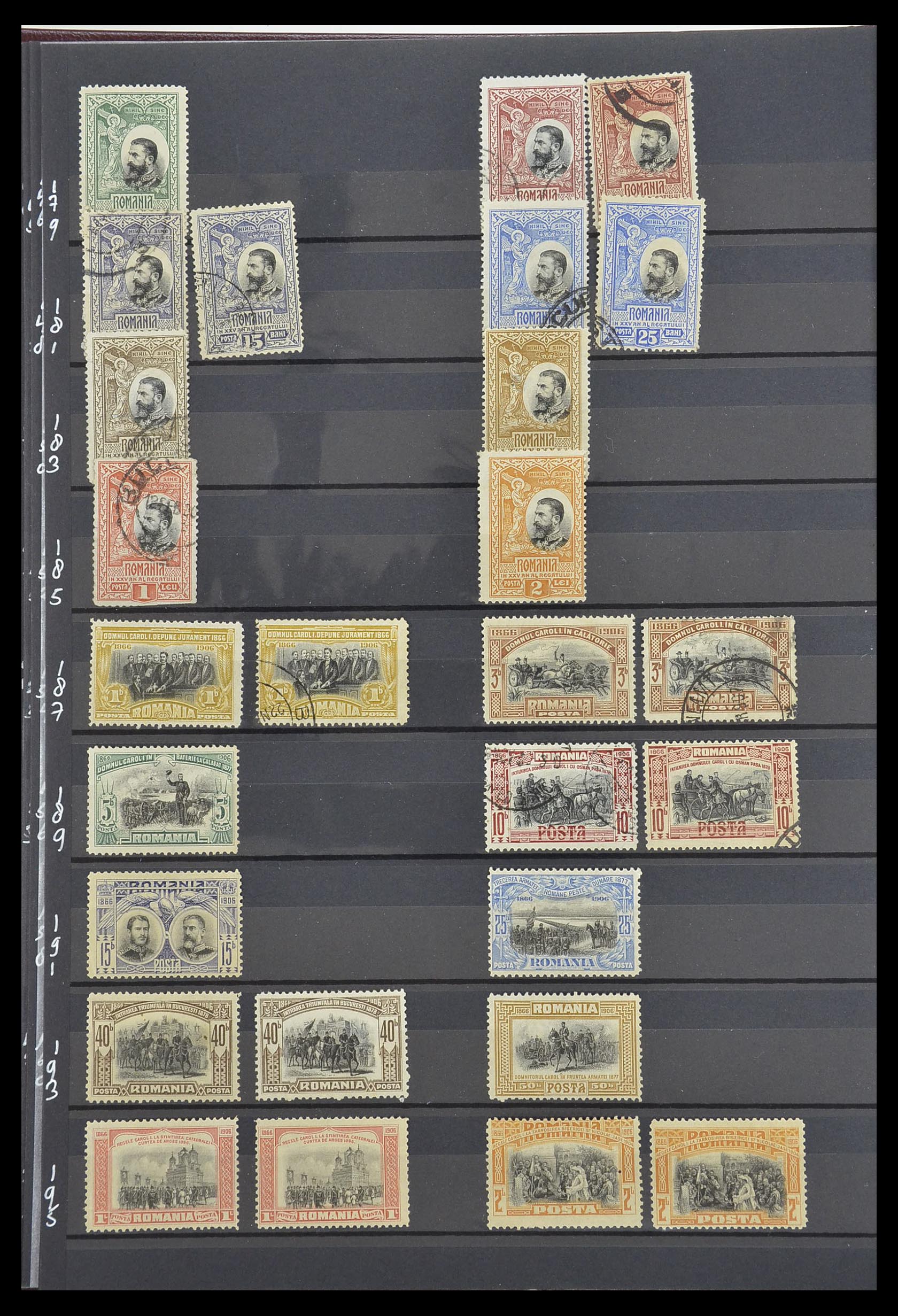 33902 012 - Postzegelverzameling 33902 Roemenië 1866-2001.
