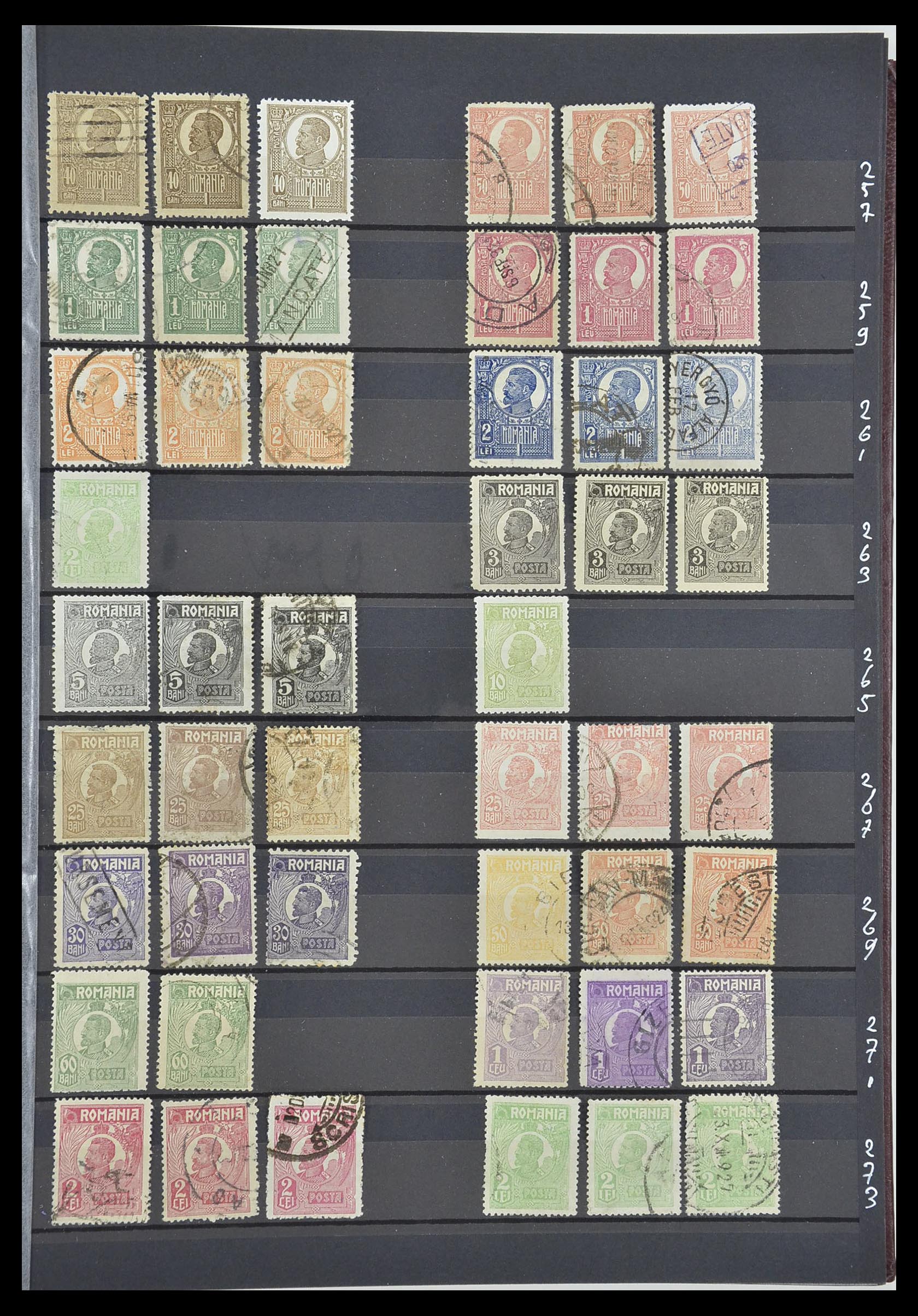 33902 017 - Postzegelverzameling 33902 Roemenië 1866-2001.