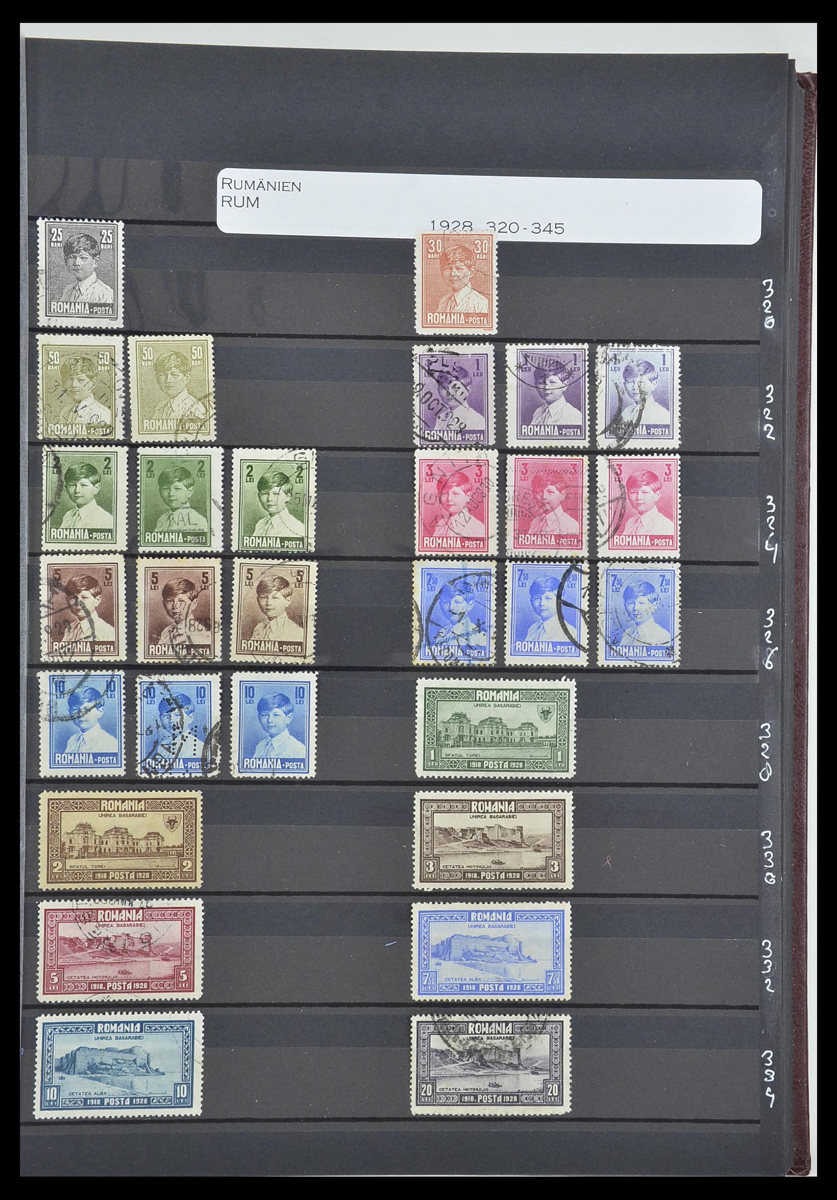 33902 021 - Postzegelverzameling 33902 Roemenië 1866-2001.