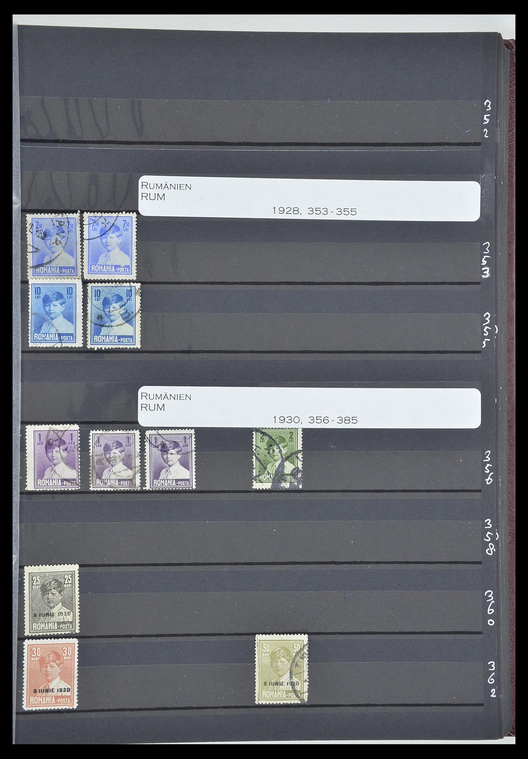33902 023 - Postzegelverzameling 33902 Roemenië 1866-2001.