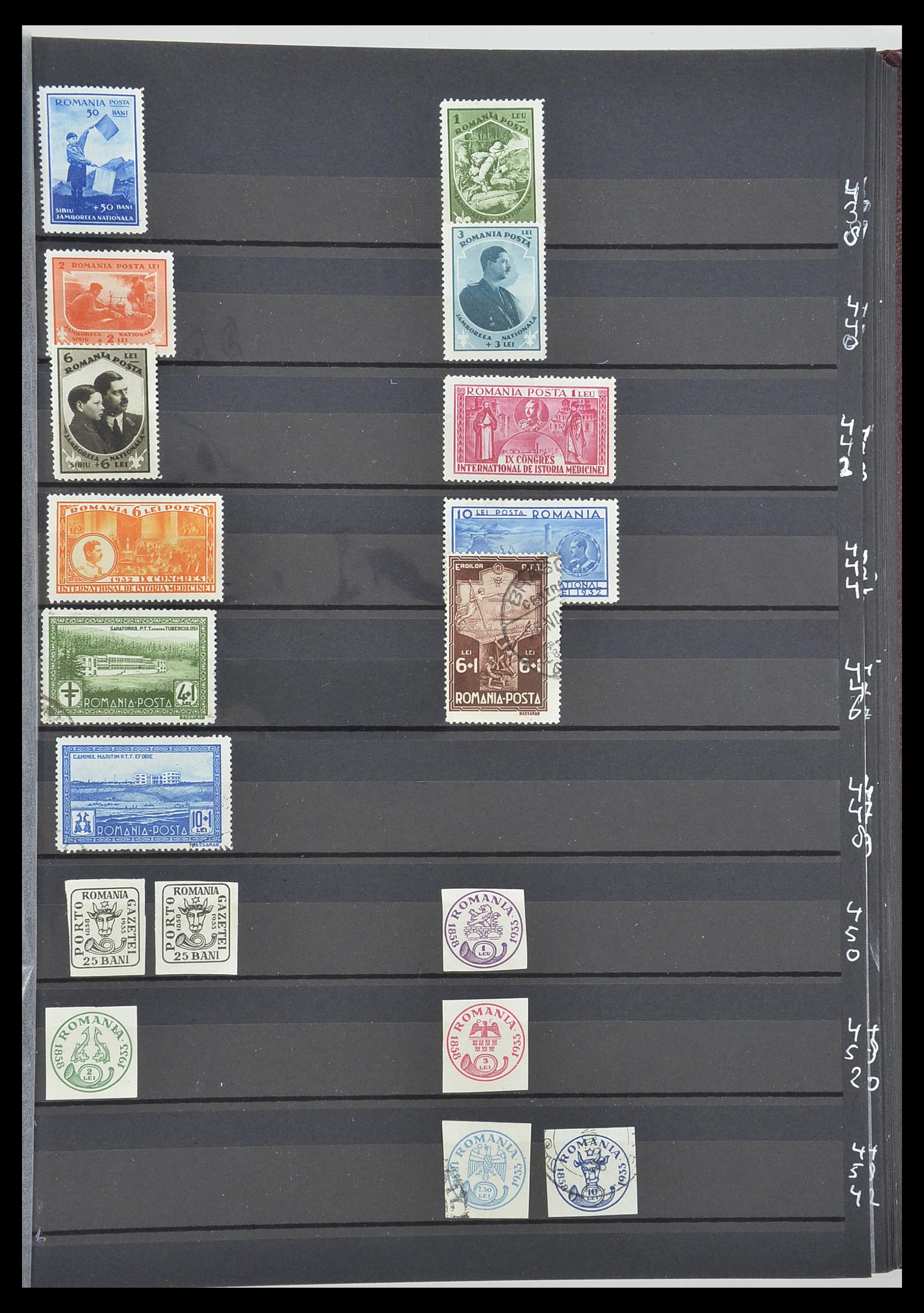 33902 029 - Postzegelverzameling 33902 Roemenië 1866-2001.