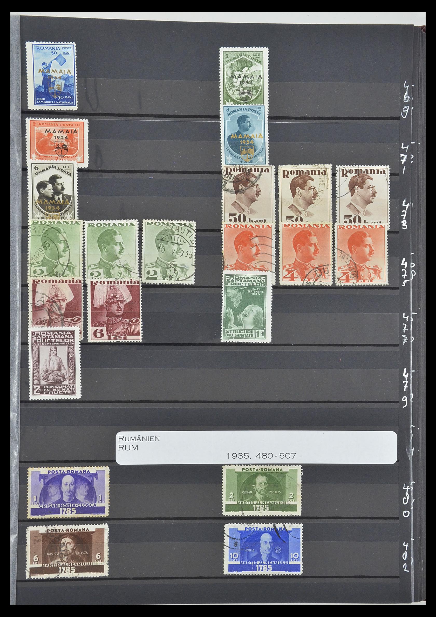 33902 031 - Postzegelverzameling 33902 Roemenië 1866-2001.