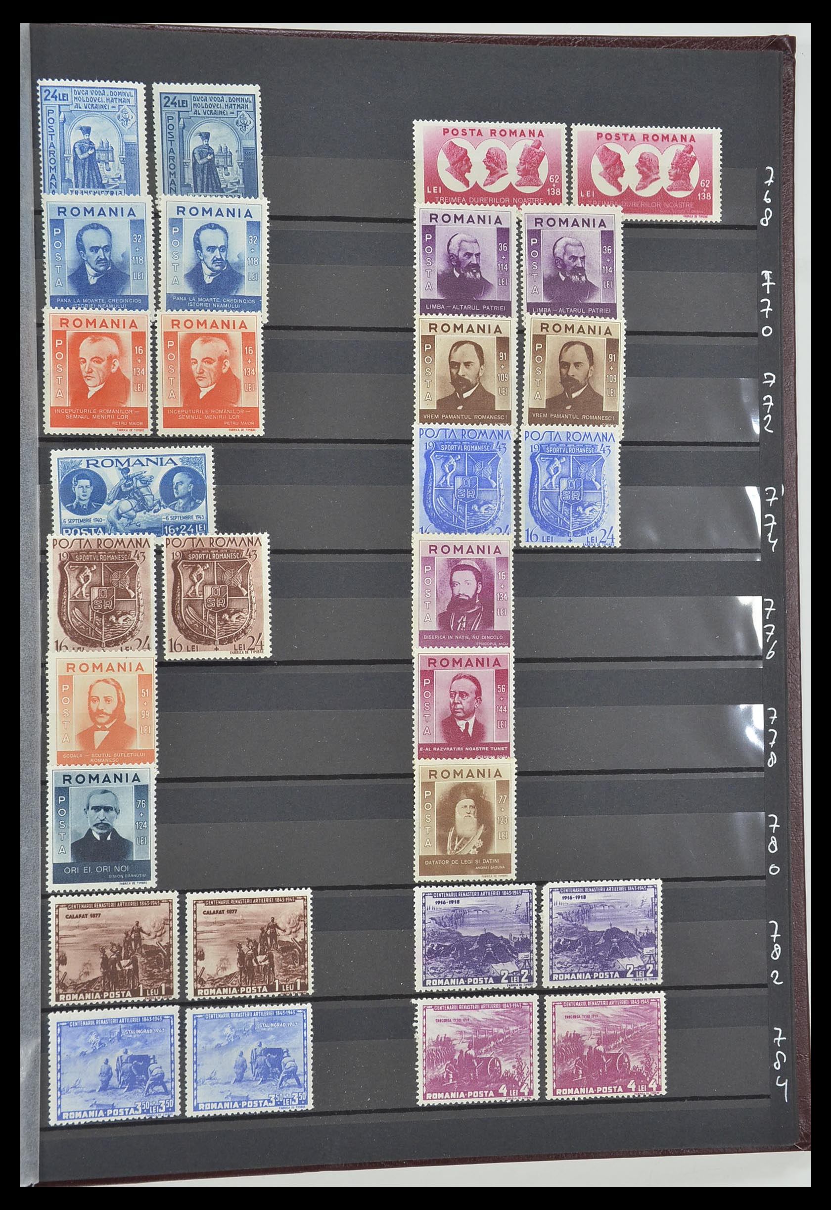 33902 049 - Postzegelverzameling 33902 Roemenië 1866-2001.