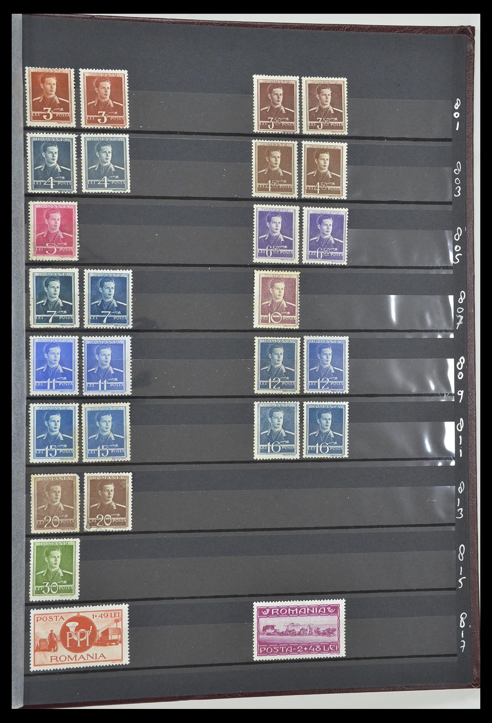 33902 051 - Postzegelverzameling 33902 Roemenië 1866-2001.